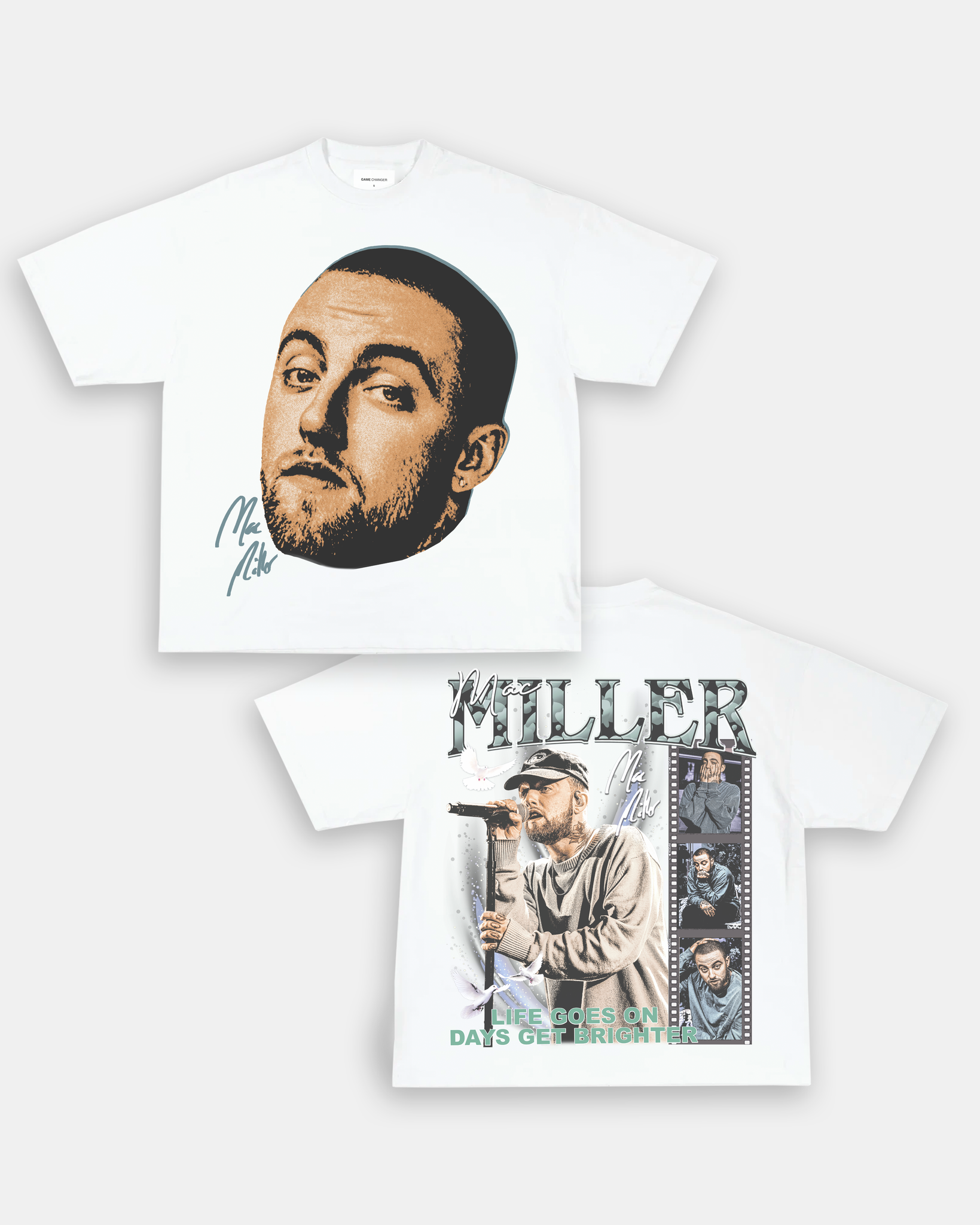 BIG FACE MAC MILLER TEE