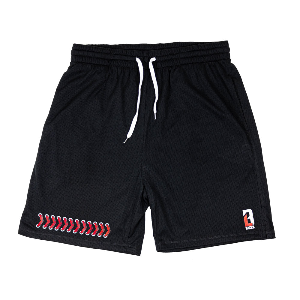 Baseball Seams Shorts - Black