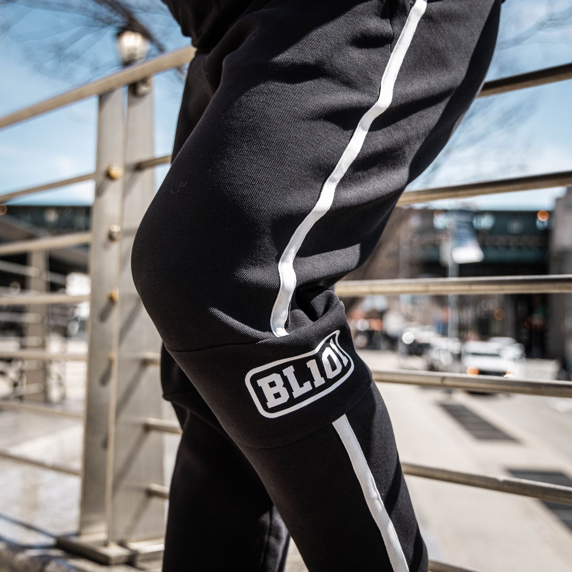 Game Day Joggers - Black/White