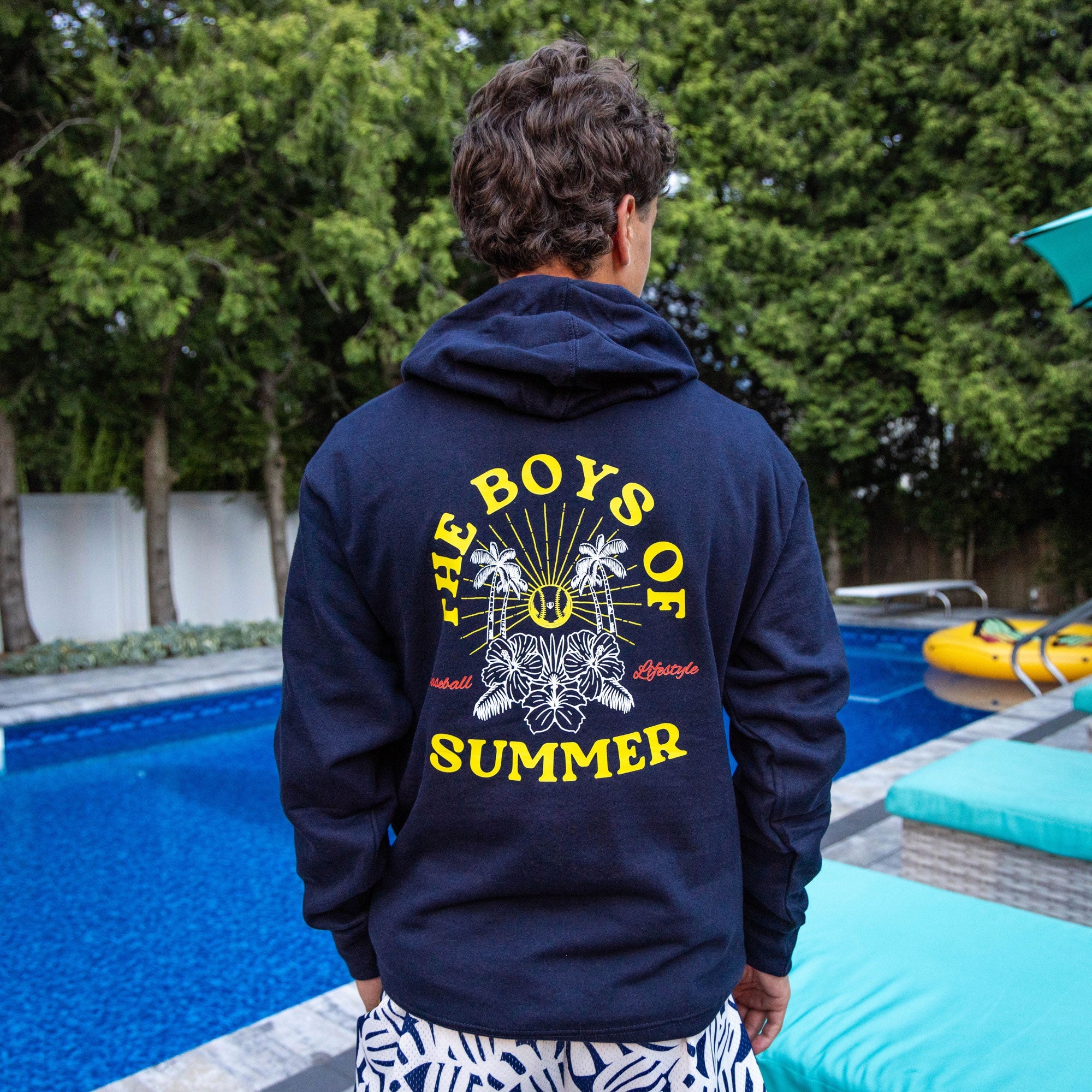 Boys of Summer Hoodie - Blue