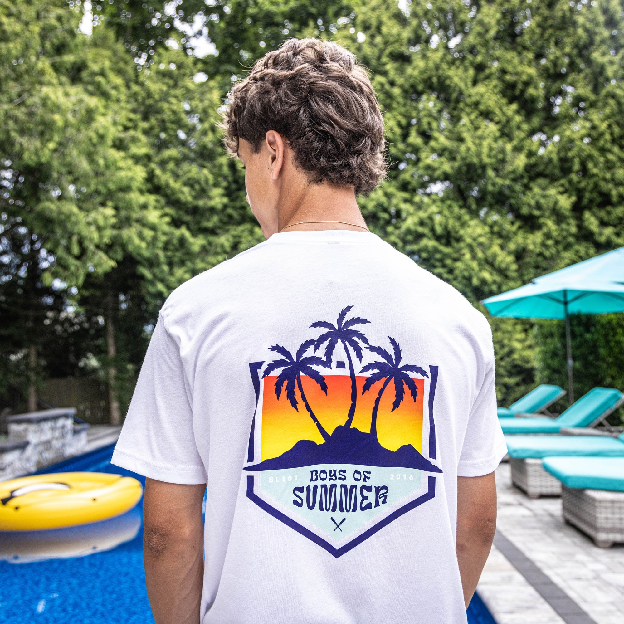 Boys of Summer Tee - Tropical