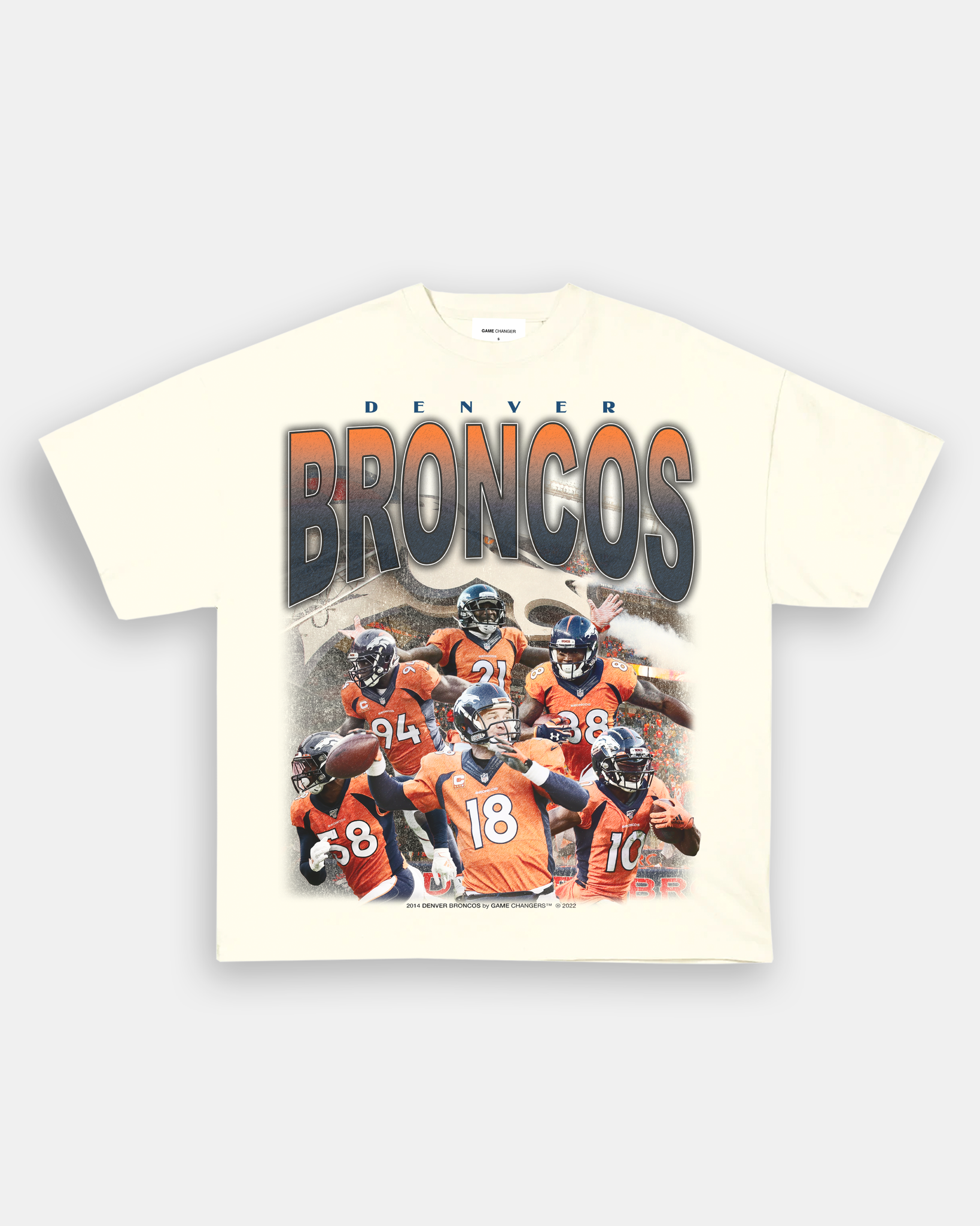 2015 DENVER BRONCOS VINTAGE TEE