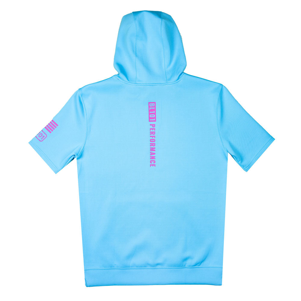 BSBL-SZN Short Sleeve Hoodie V3 Cotton Candy Blue