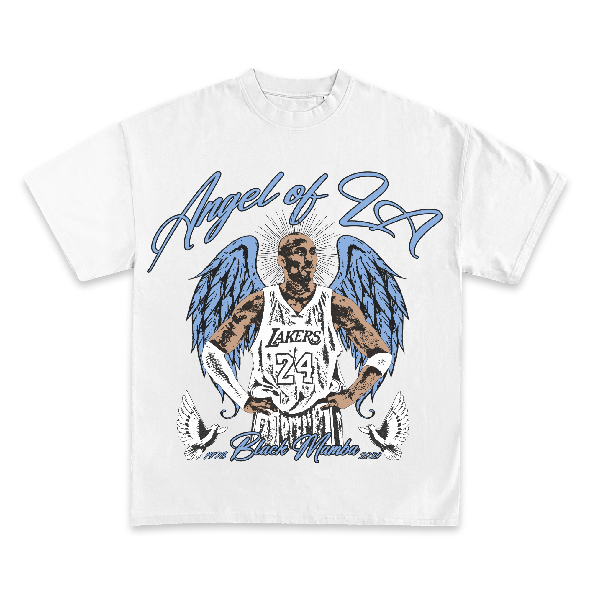 Kobe Bryant "Angel of LA" Graphic T-Shirt