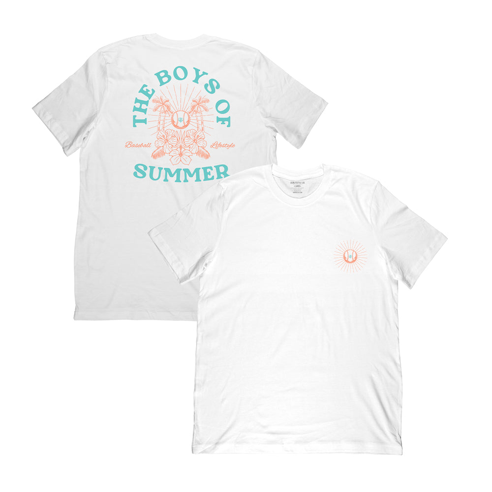 Boys of Summer Tee - White