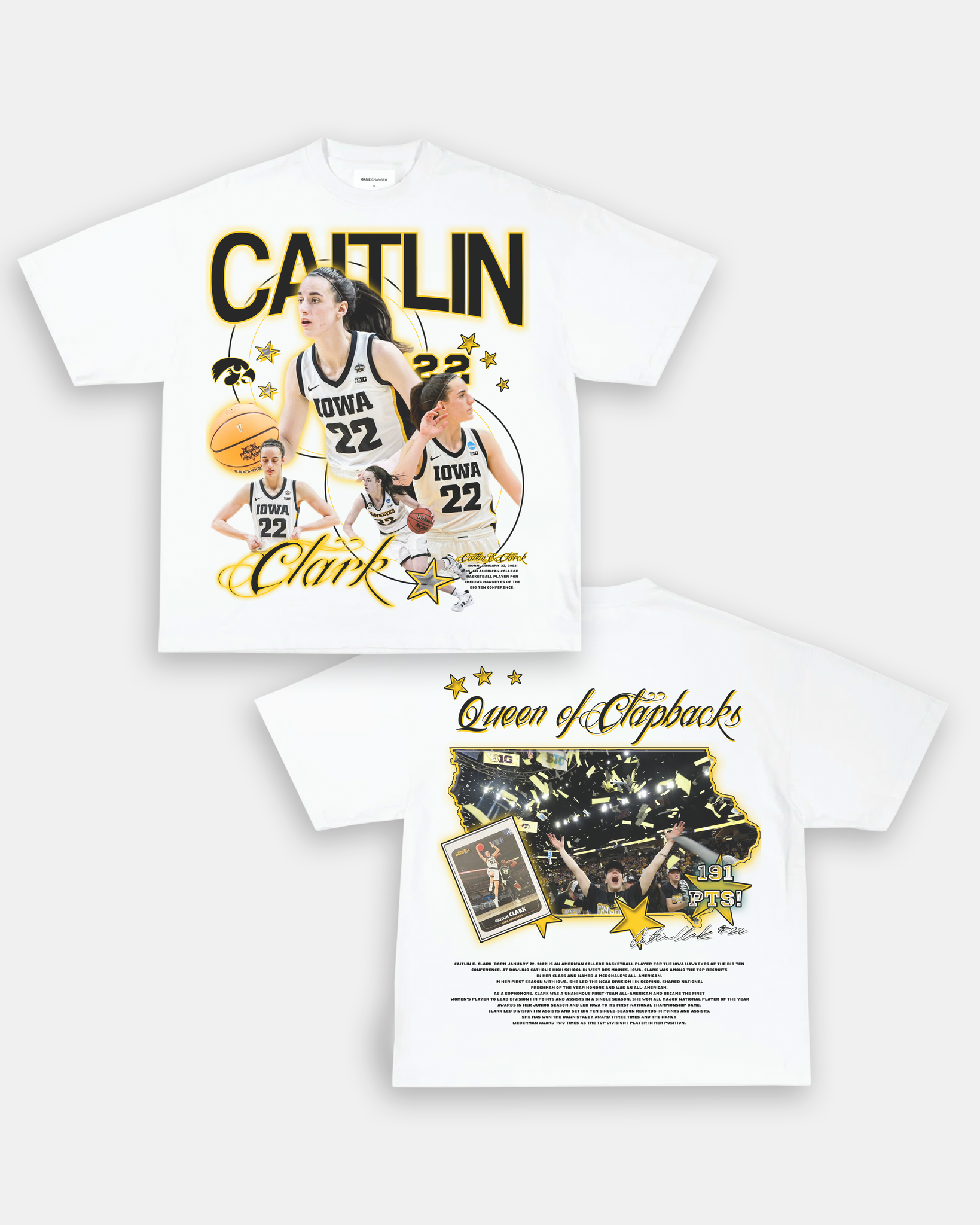 CAITLIN CLARK TEE