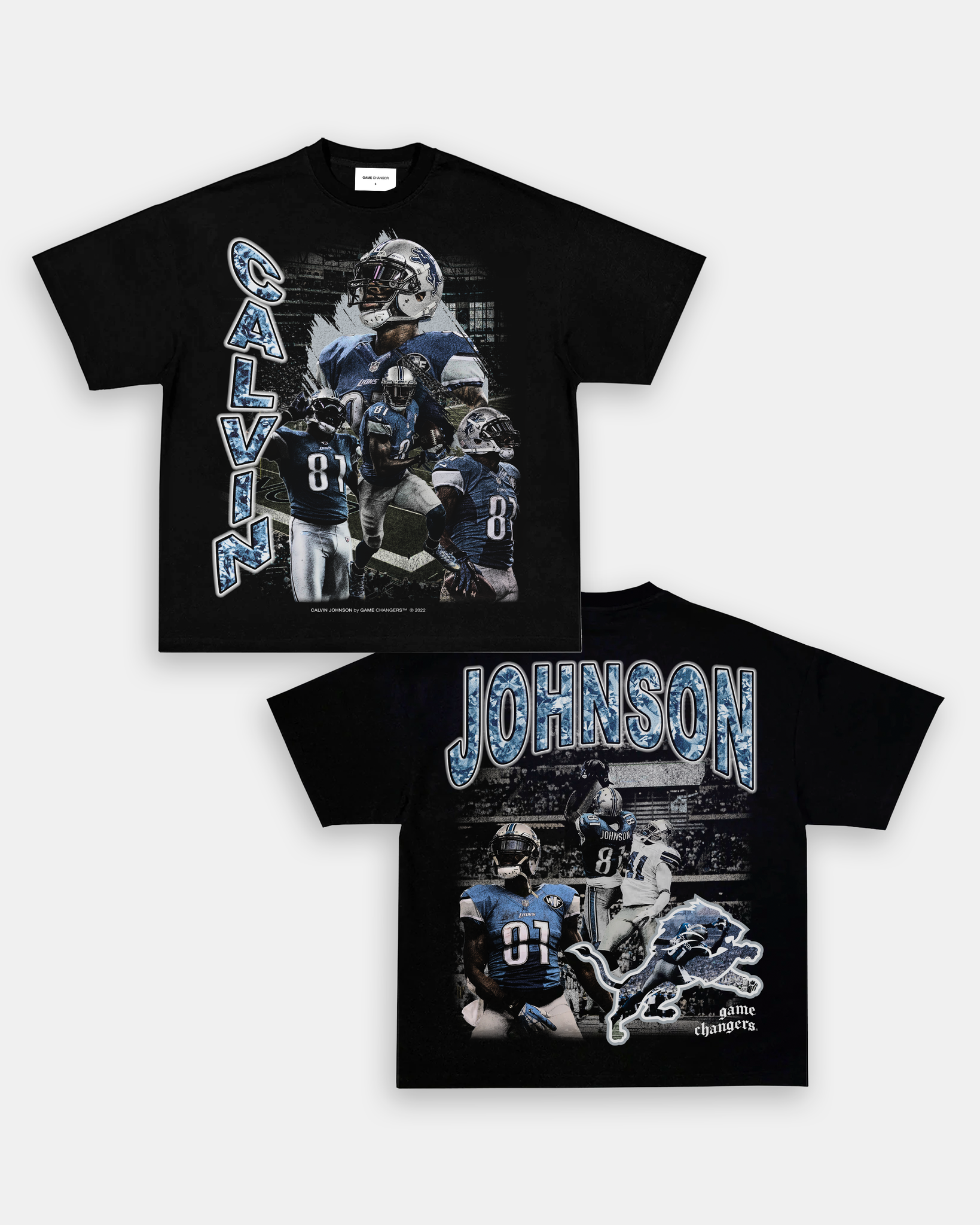 CALVIN JOHNSON VINTAGE TEE