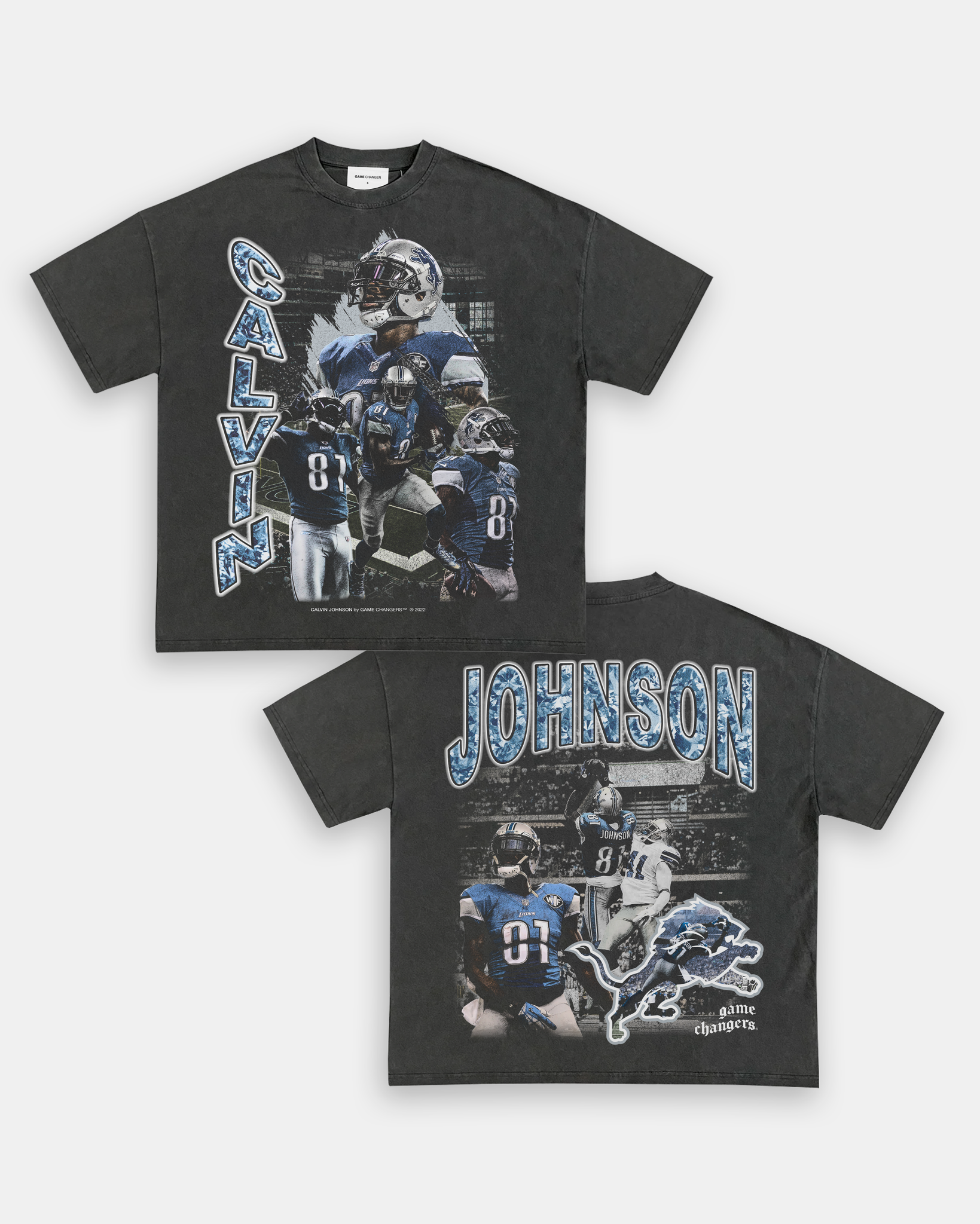 CALVIN JOHNSON VINTAGE TEE