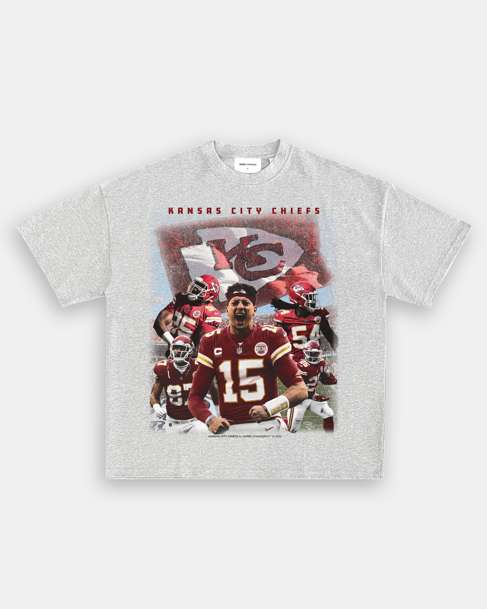 KC CHIEFS VINTAGE TEE