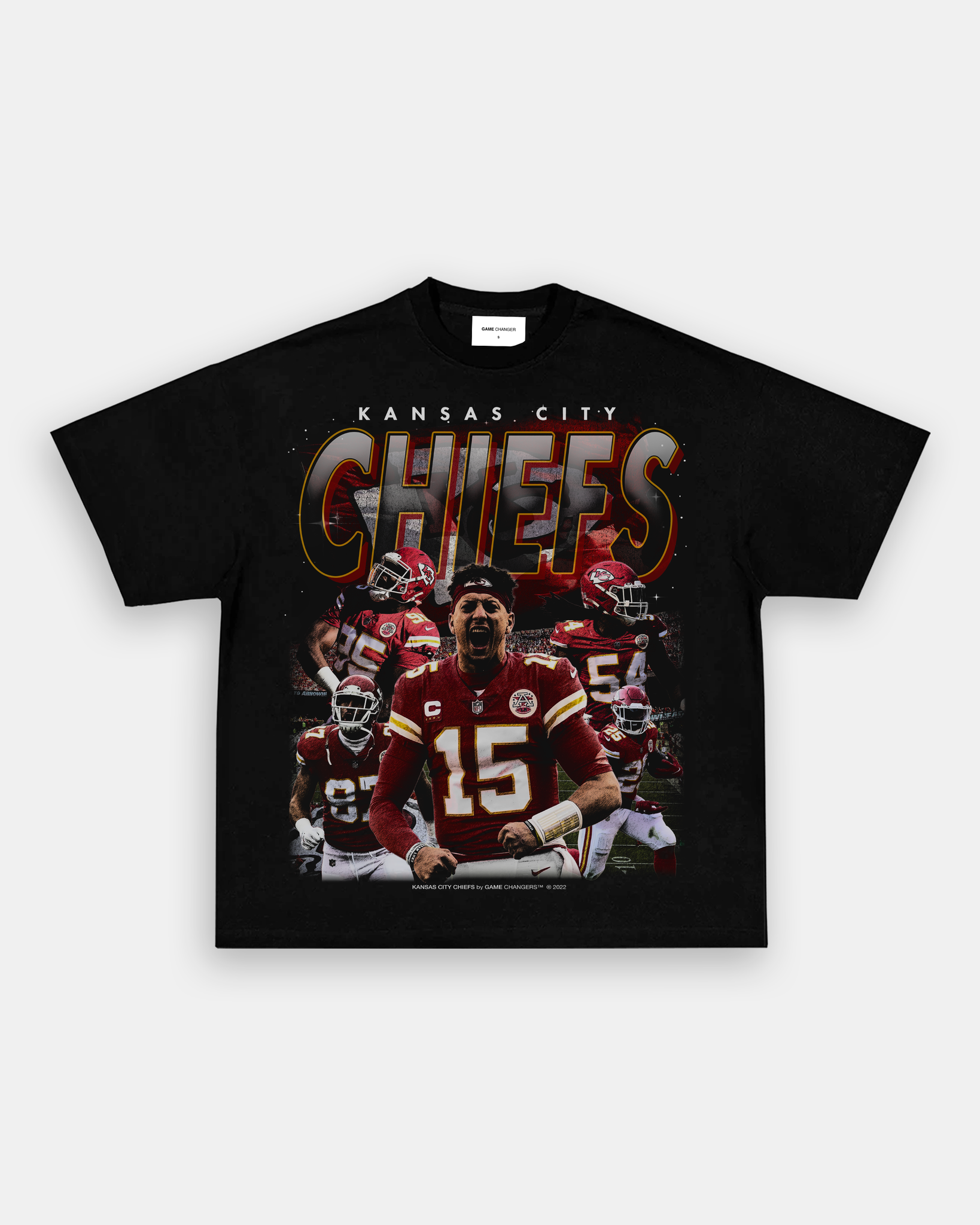 KC CHIEFS VINTAGE TEE (VERSION 2)