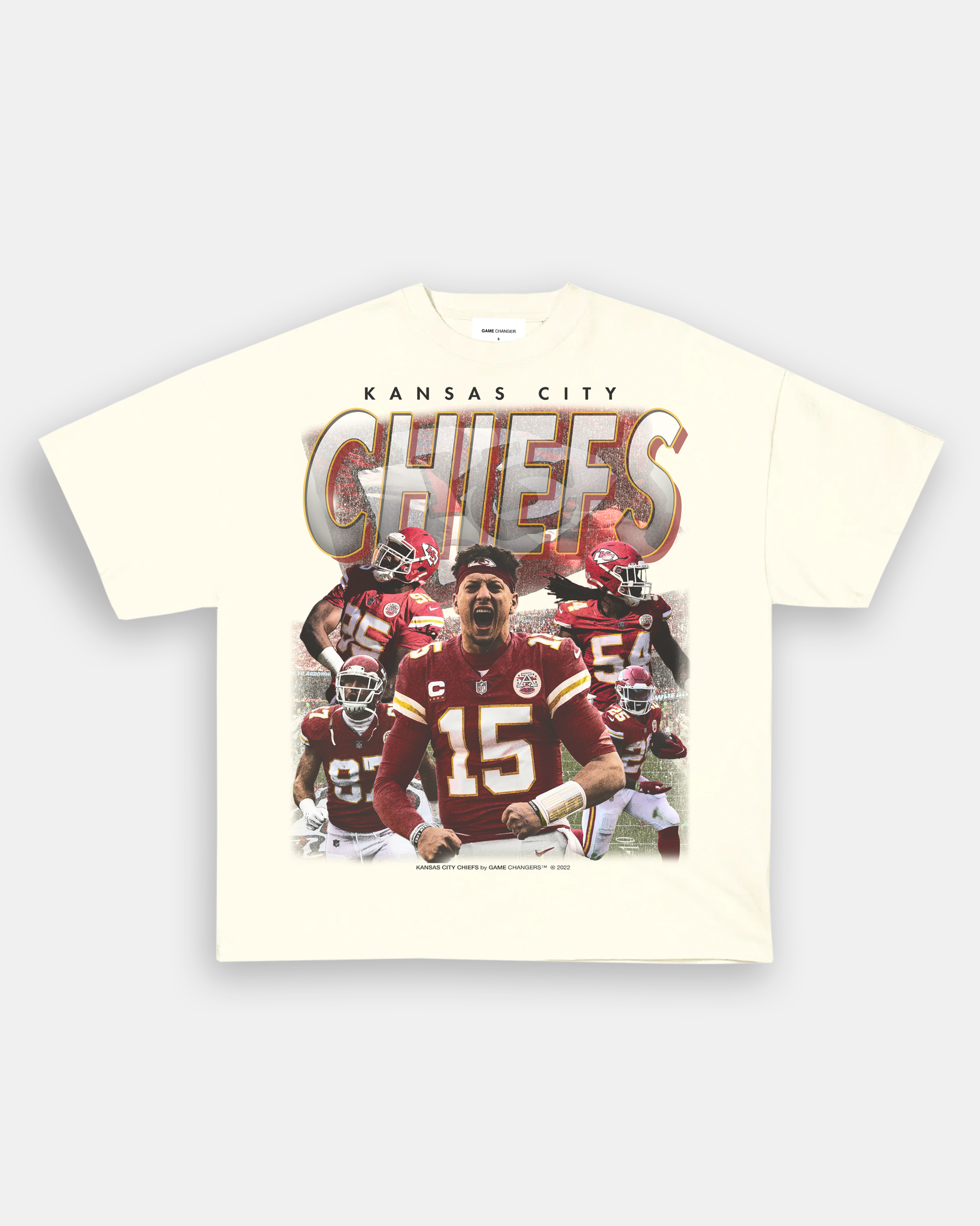 KC CHIEFS VINTAGE TEE (VERSION 2)