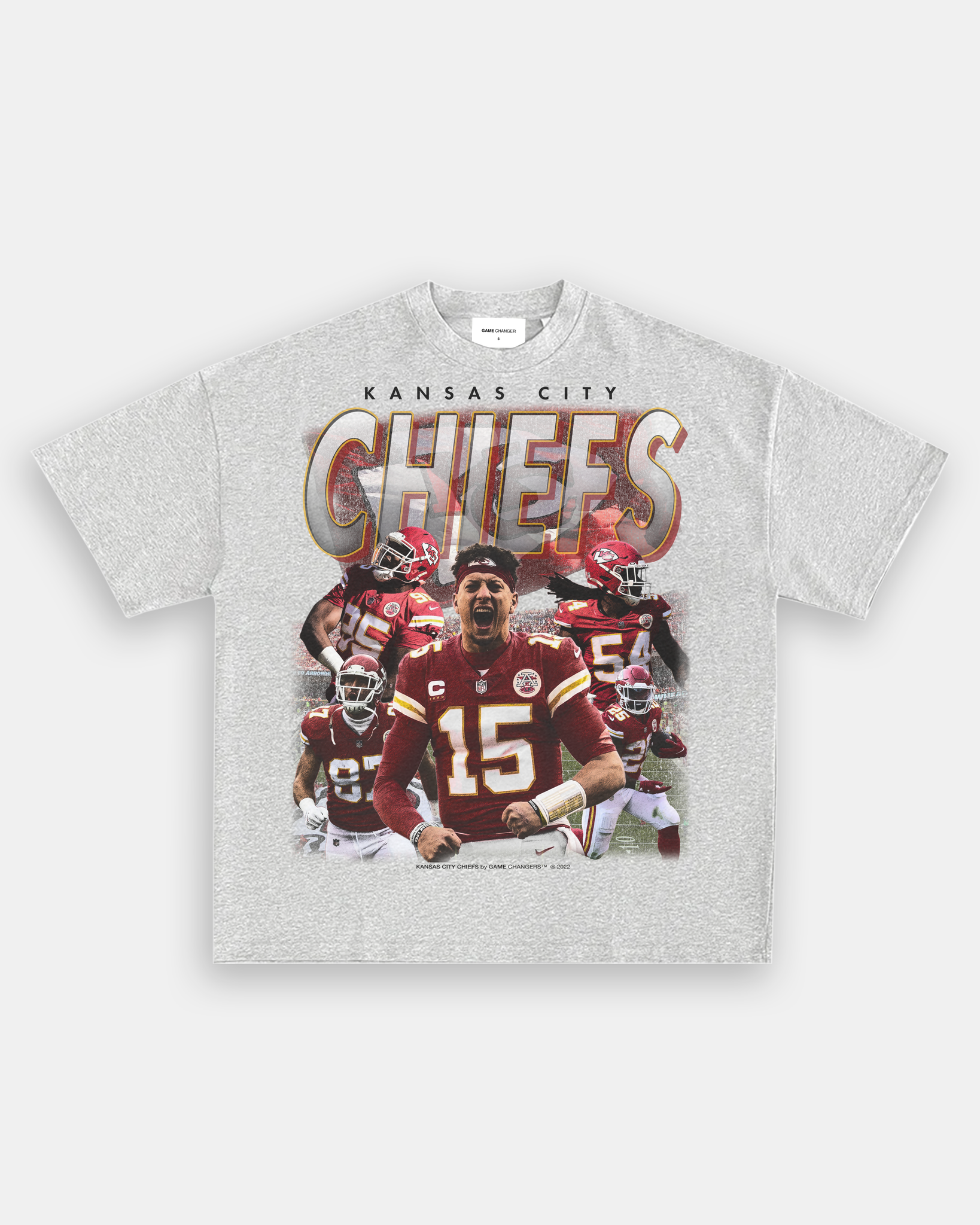 KC CHIEFS VINTAGE TEE (VERSION 2)