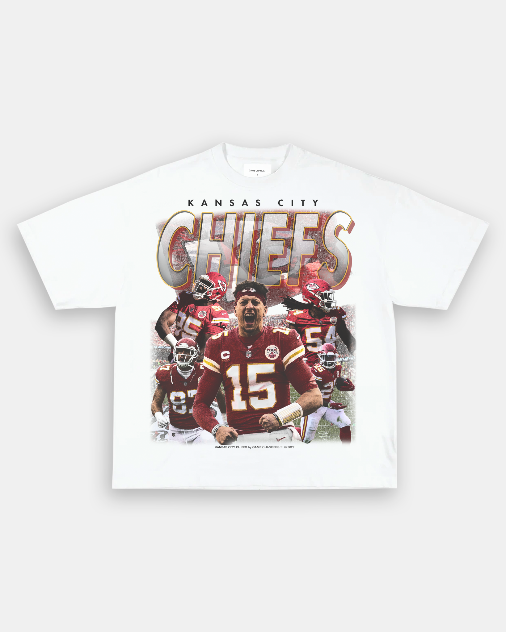 KC CHIEFS VINTAGE TEE (VERSION 2)