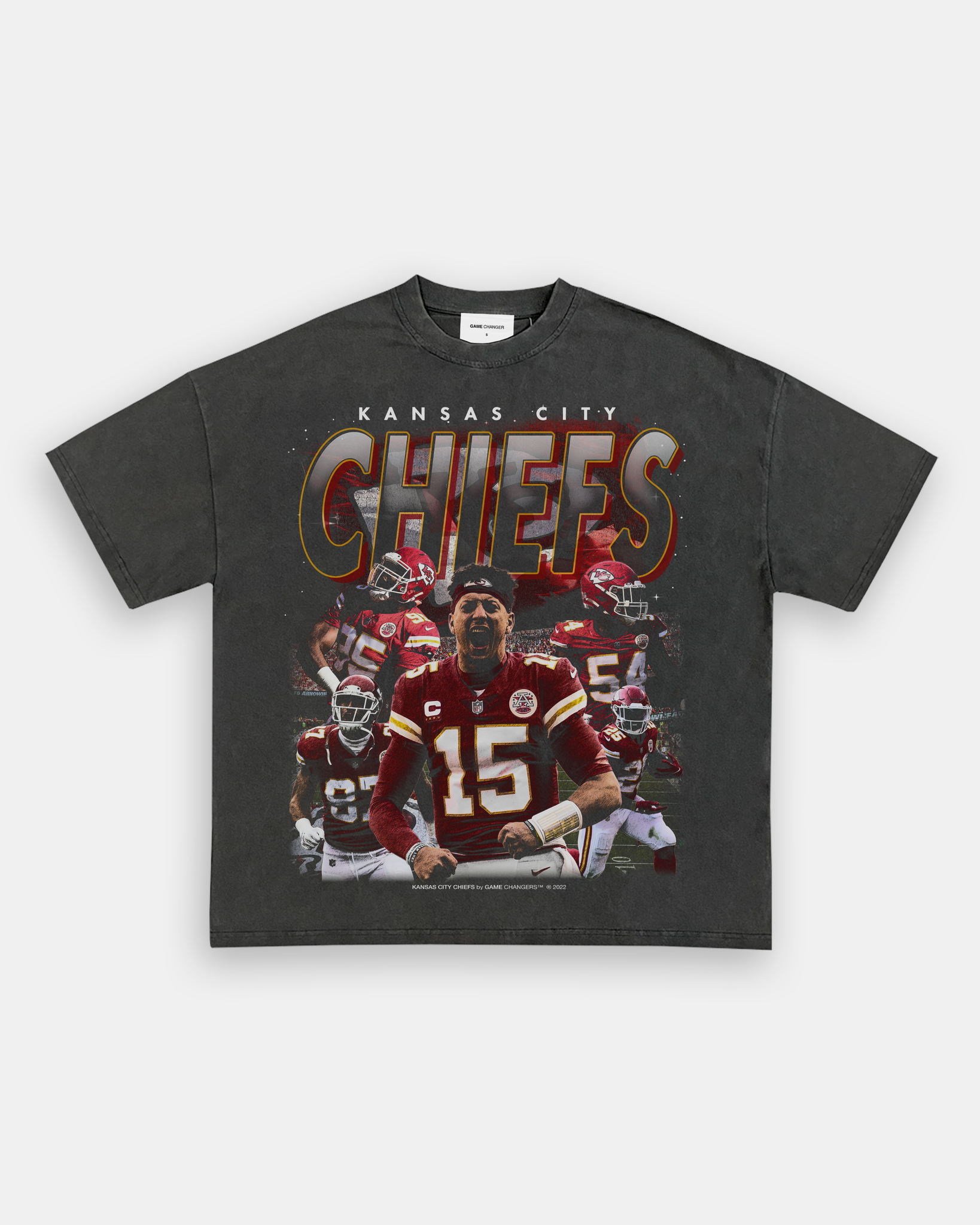 KC CHIEFS VINTAGE TEE (VERSION 2)