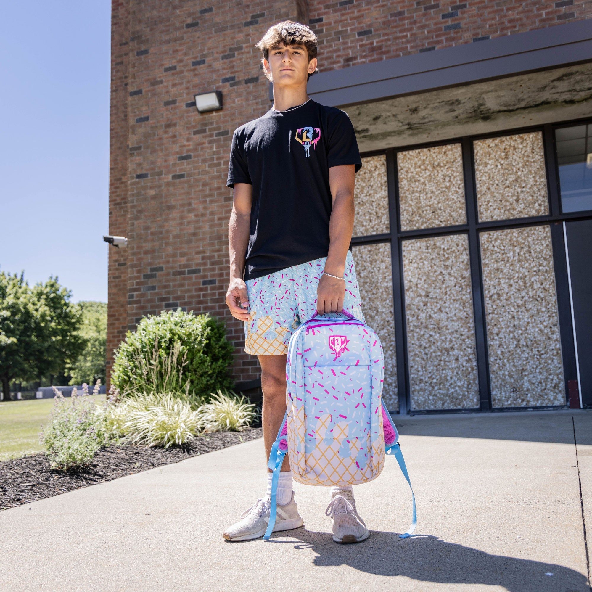 Ice Cream Backpack - Cotton Candy