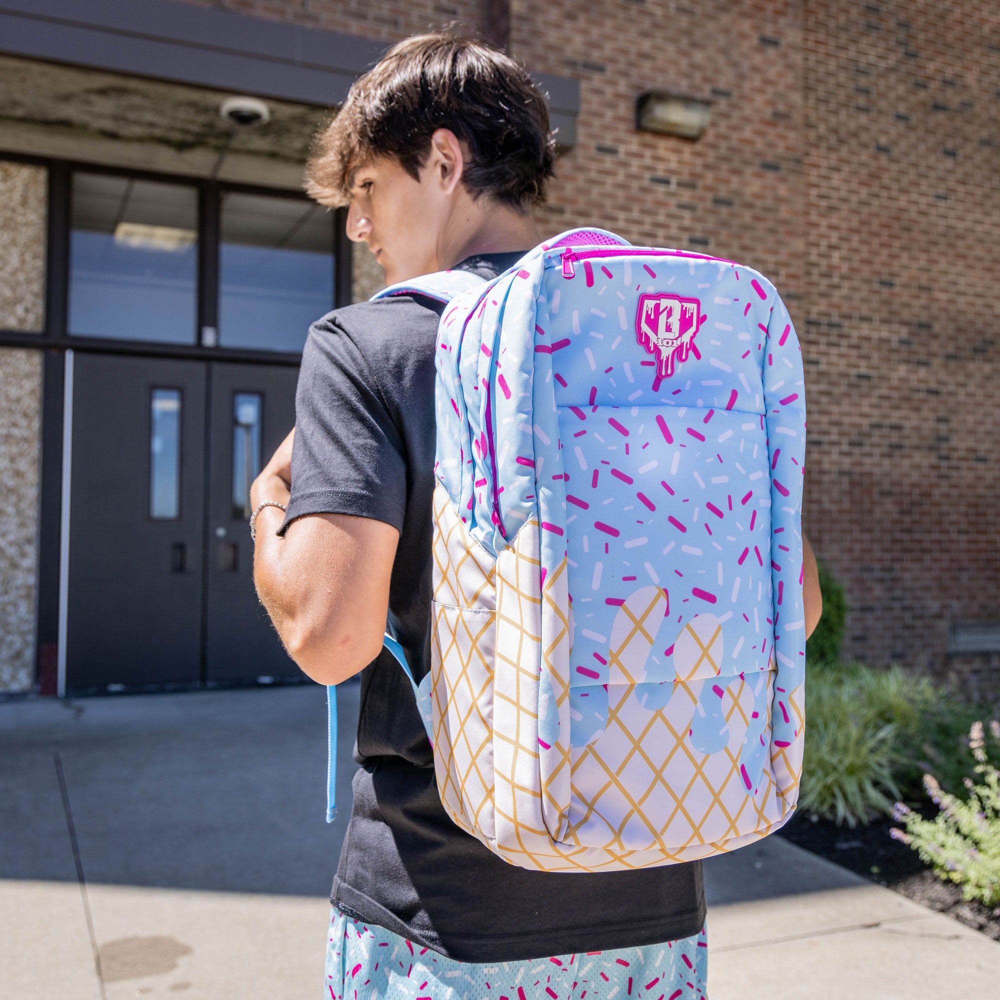 Ice Cream Backpack - Cotton Candy