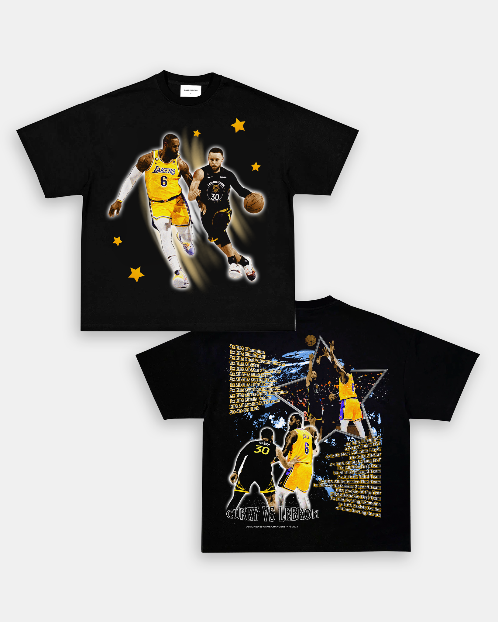 CURRY VS LEBRON TEE