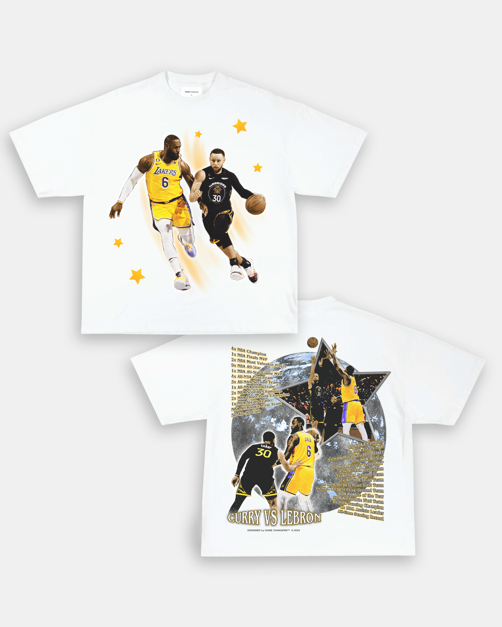 CURRY VS LEBRON TEE