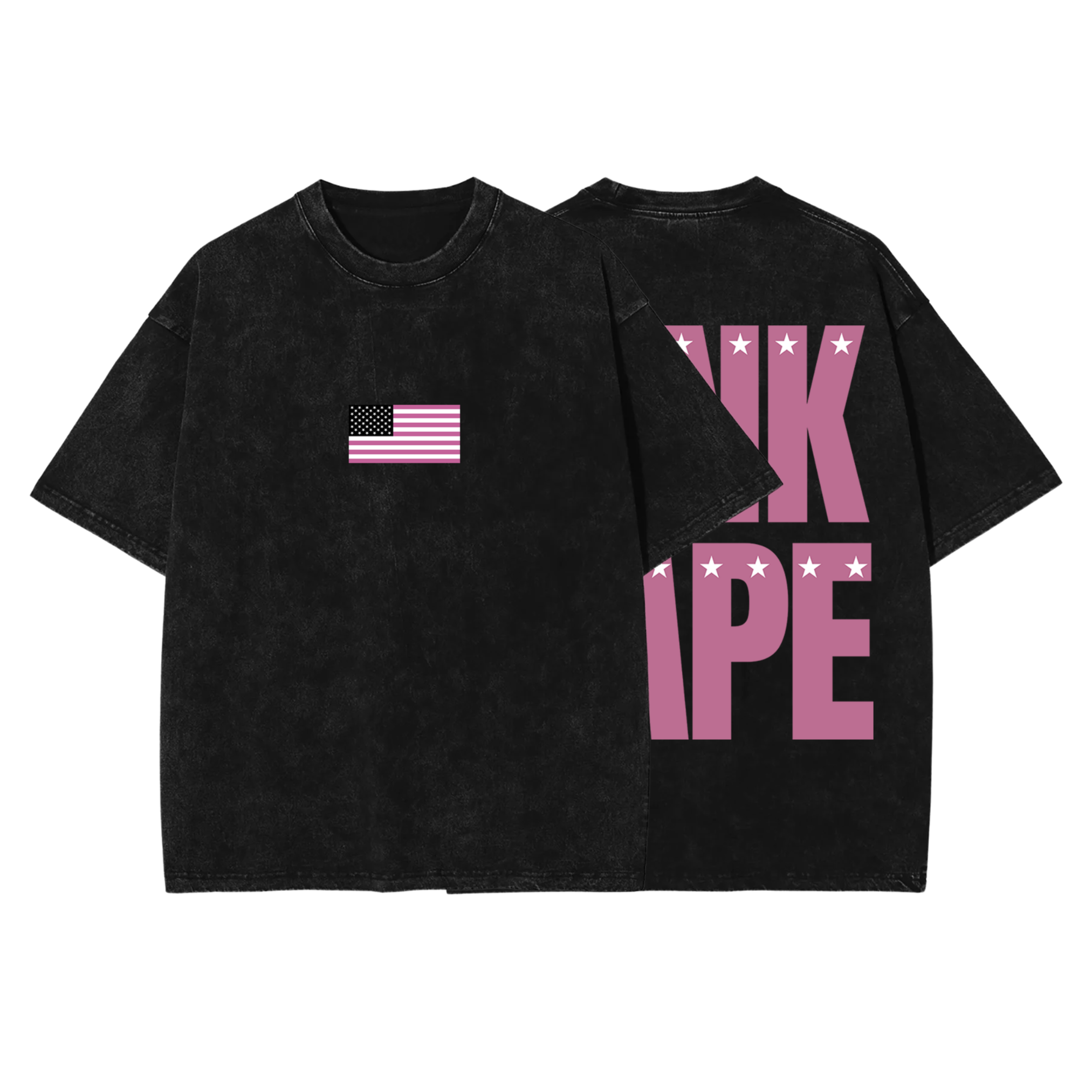 PINK TAPE VINTAGE TEE