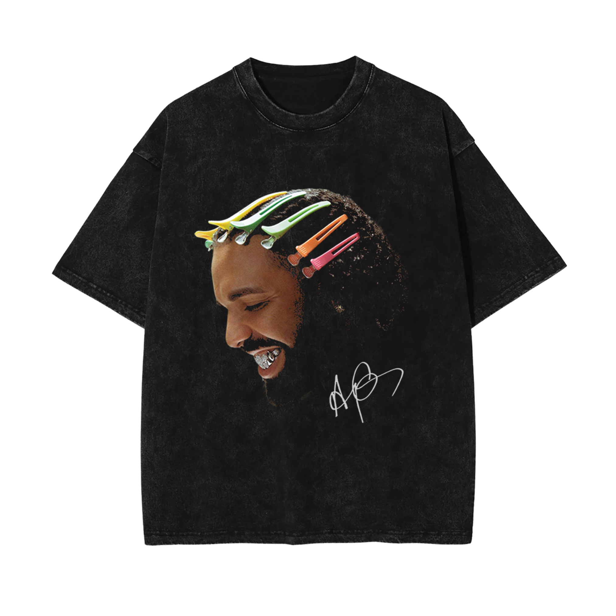 DRAKE HAIRCLIP VINTAGE TEE