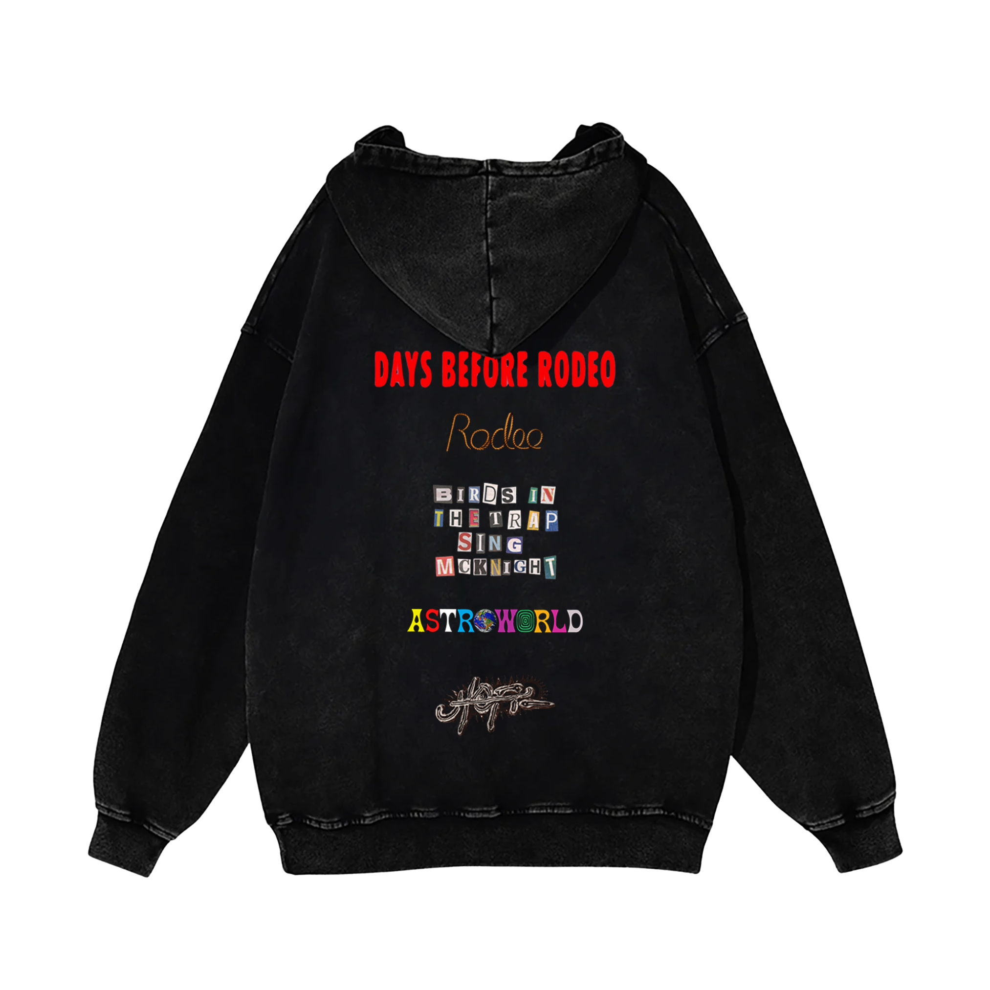 TRAVIS DISCOGRAPHY HOODIE