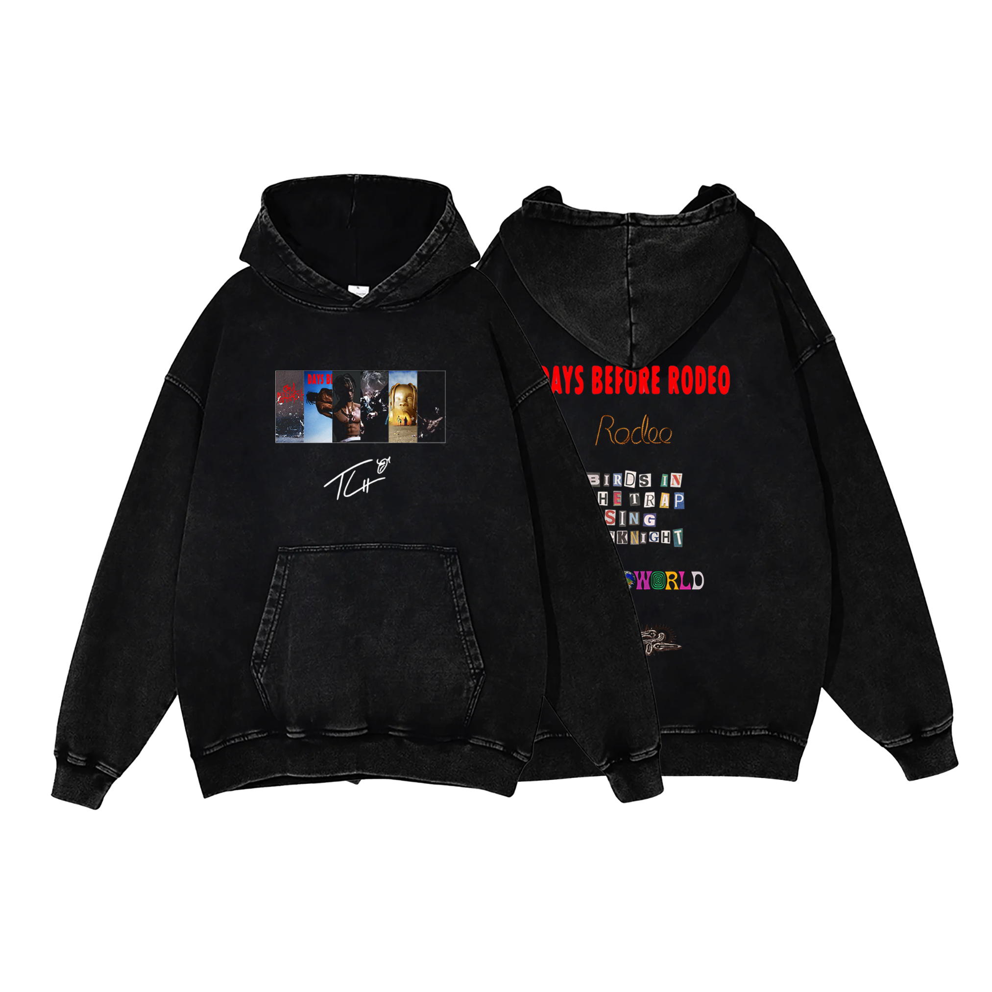 TRAVIS DISCOGRAPHY HOODIE