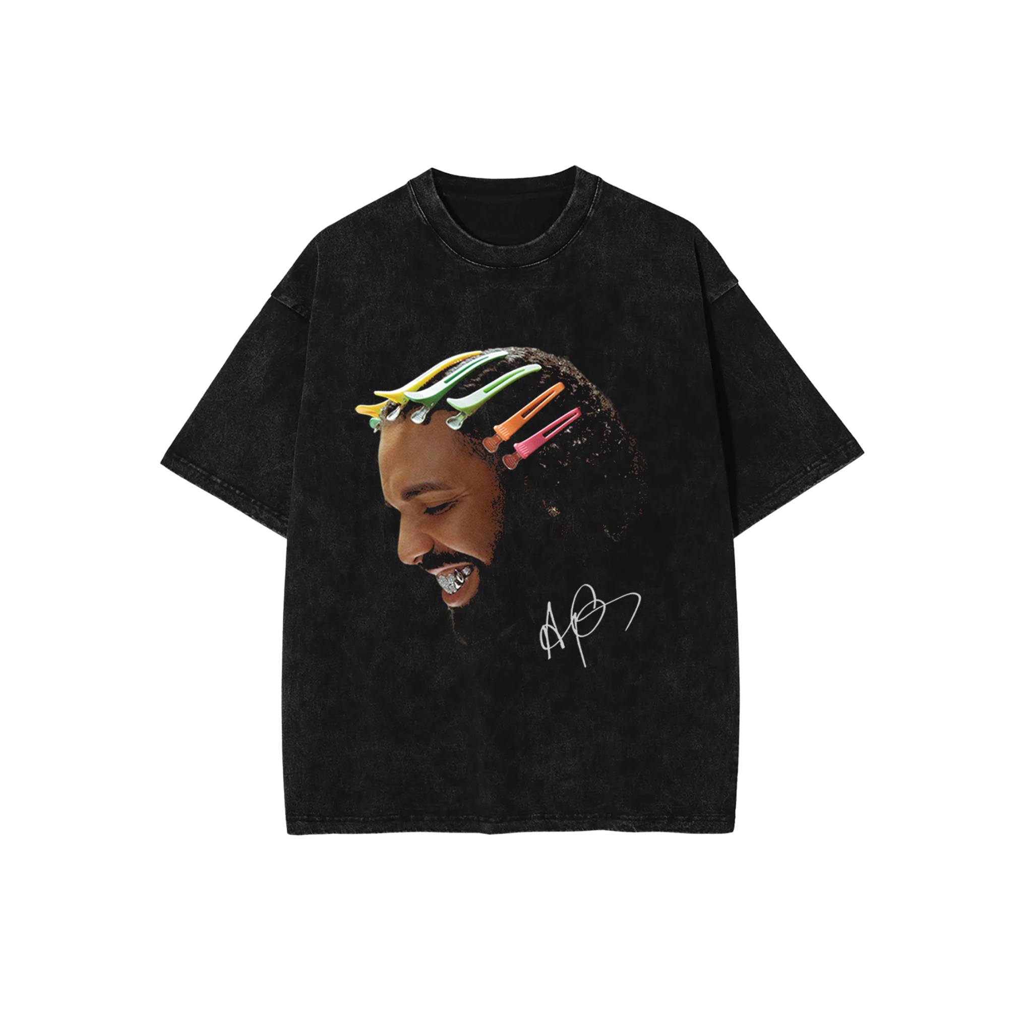 DRAKE HAIRCLIP VINTAGE TEE