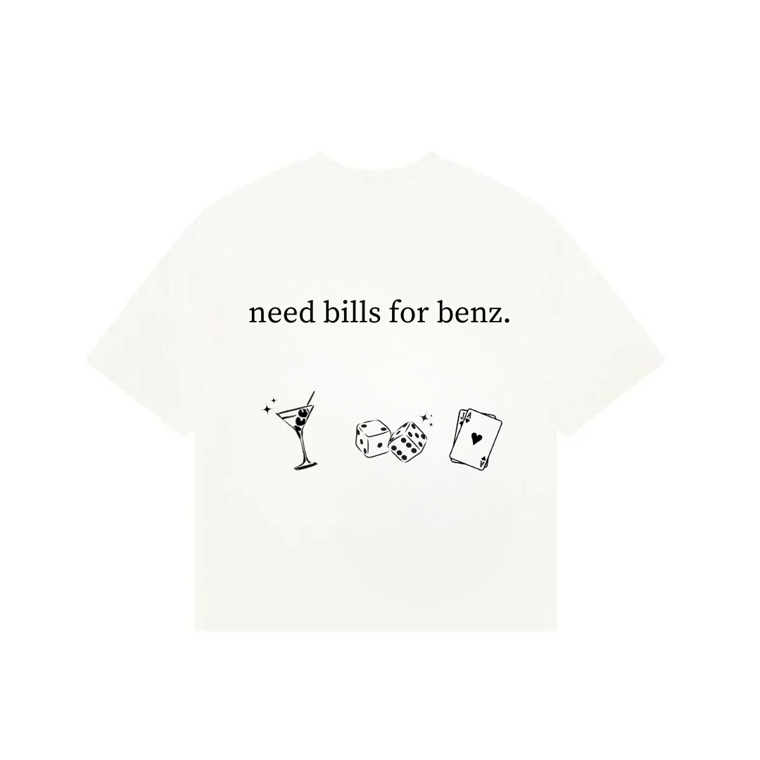 “Bills for Benz” Heavy Weight Graphic Tee