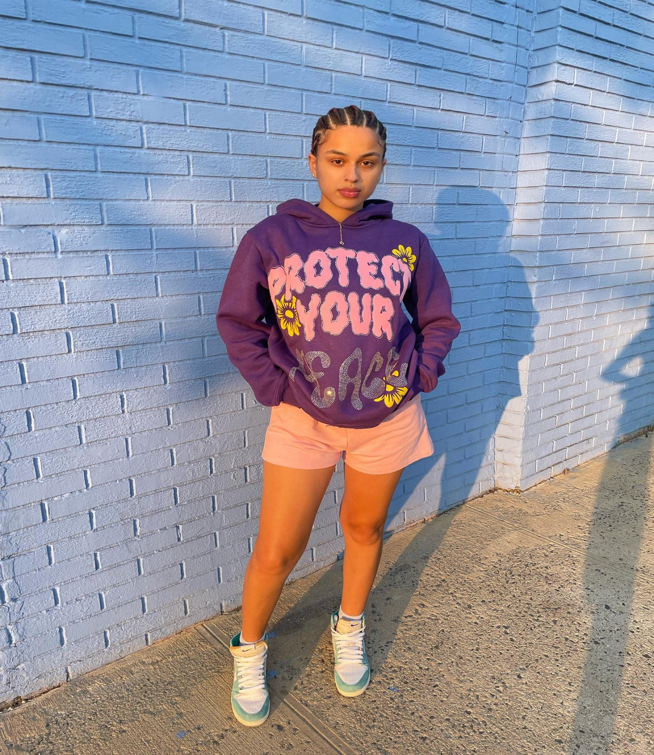 Protect Your Peace Hoodie - Purple