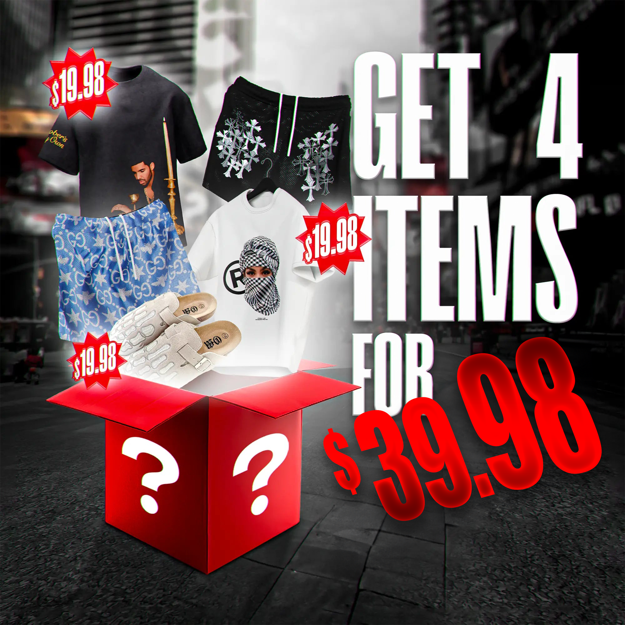 Jumbo Mystery Box - $39.98 SPECIAL