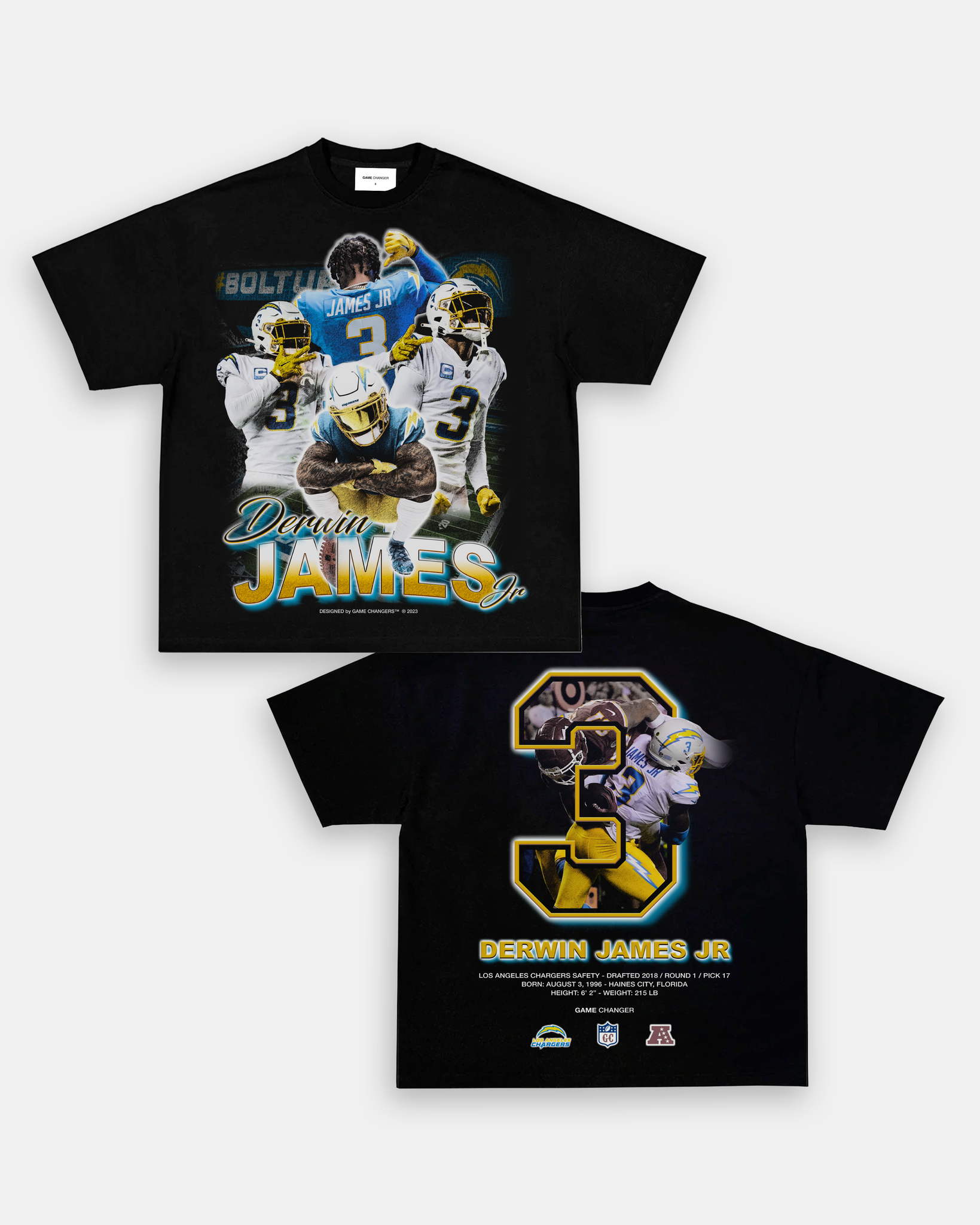 DERWIN JAMES TEE