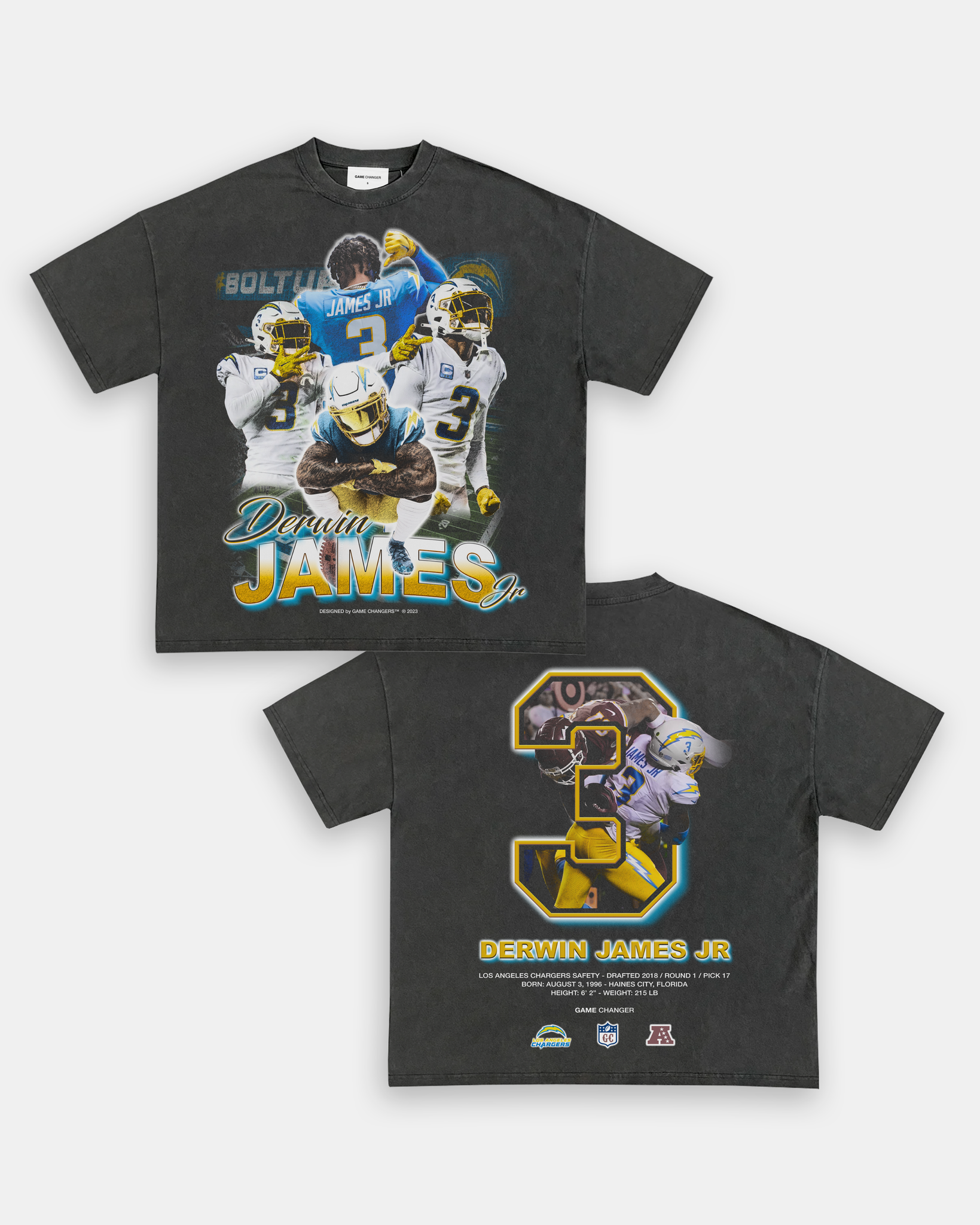 DERWIN JAMES TEE