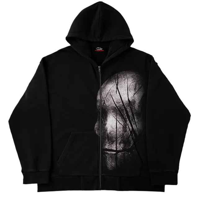 Death's Head Zip Up