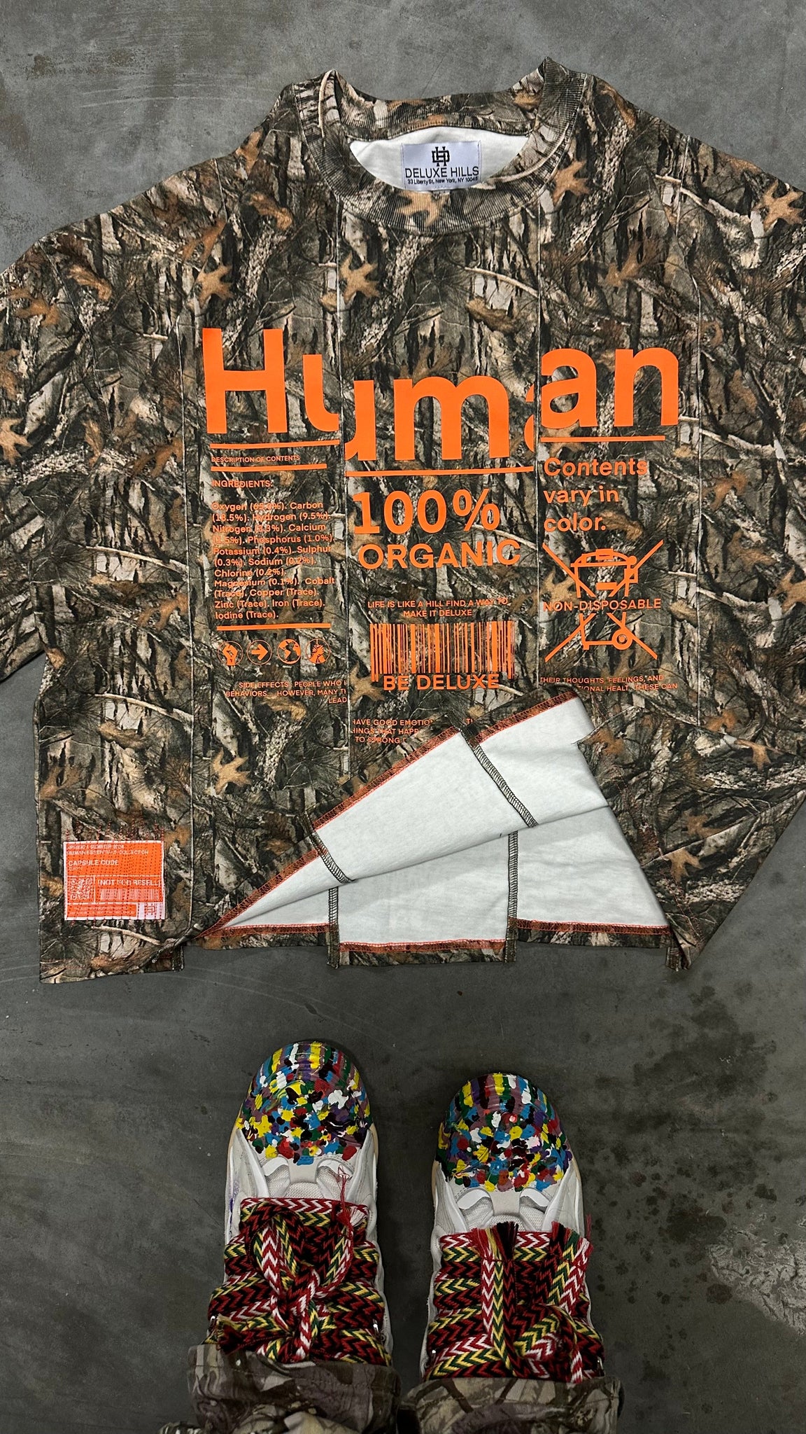 HUMAN TEE - Camo