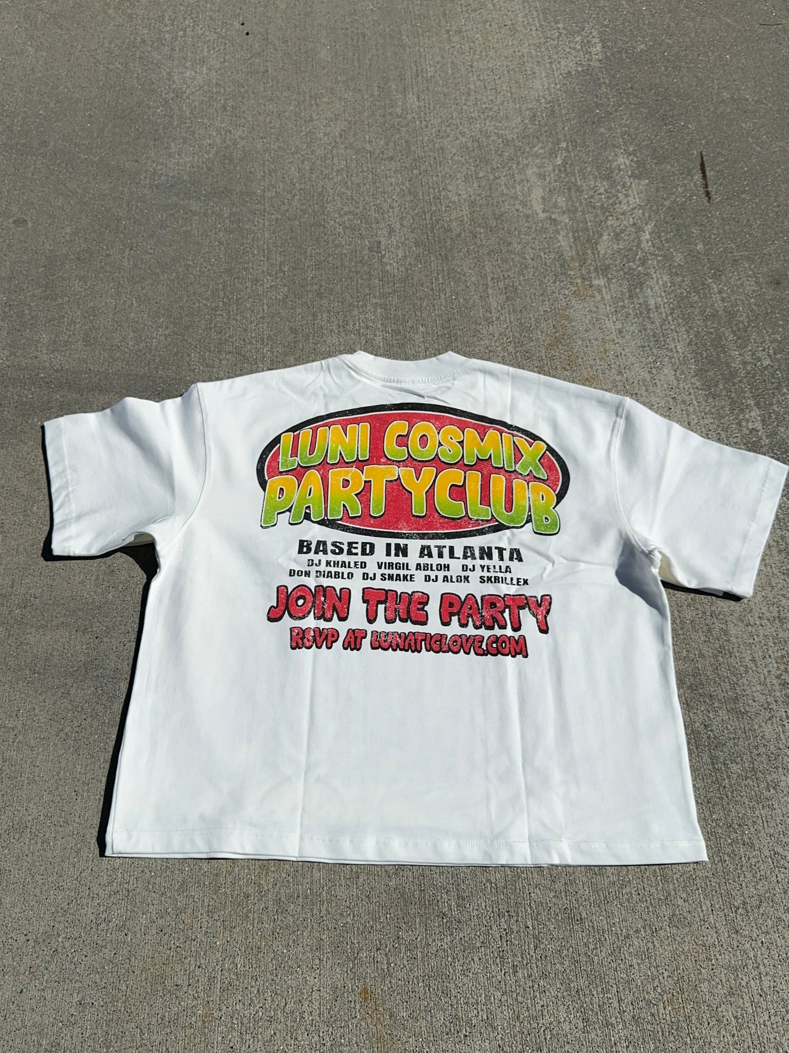 COSMIX CLUB TEES - White