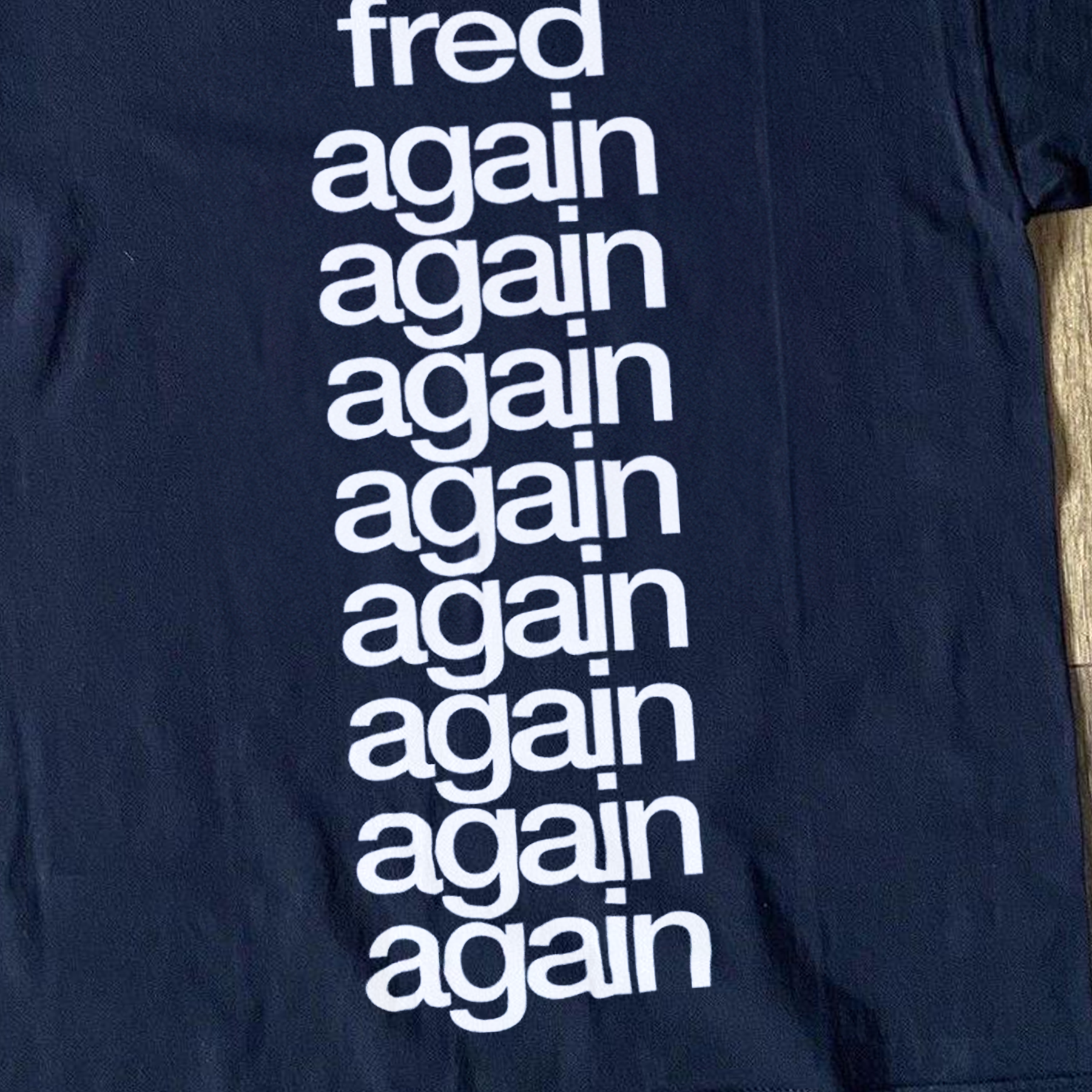 FRED AGAIN.. '24 TOUR MERCH BLACK T-SHIRT