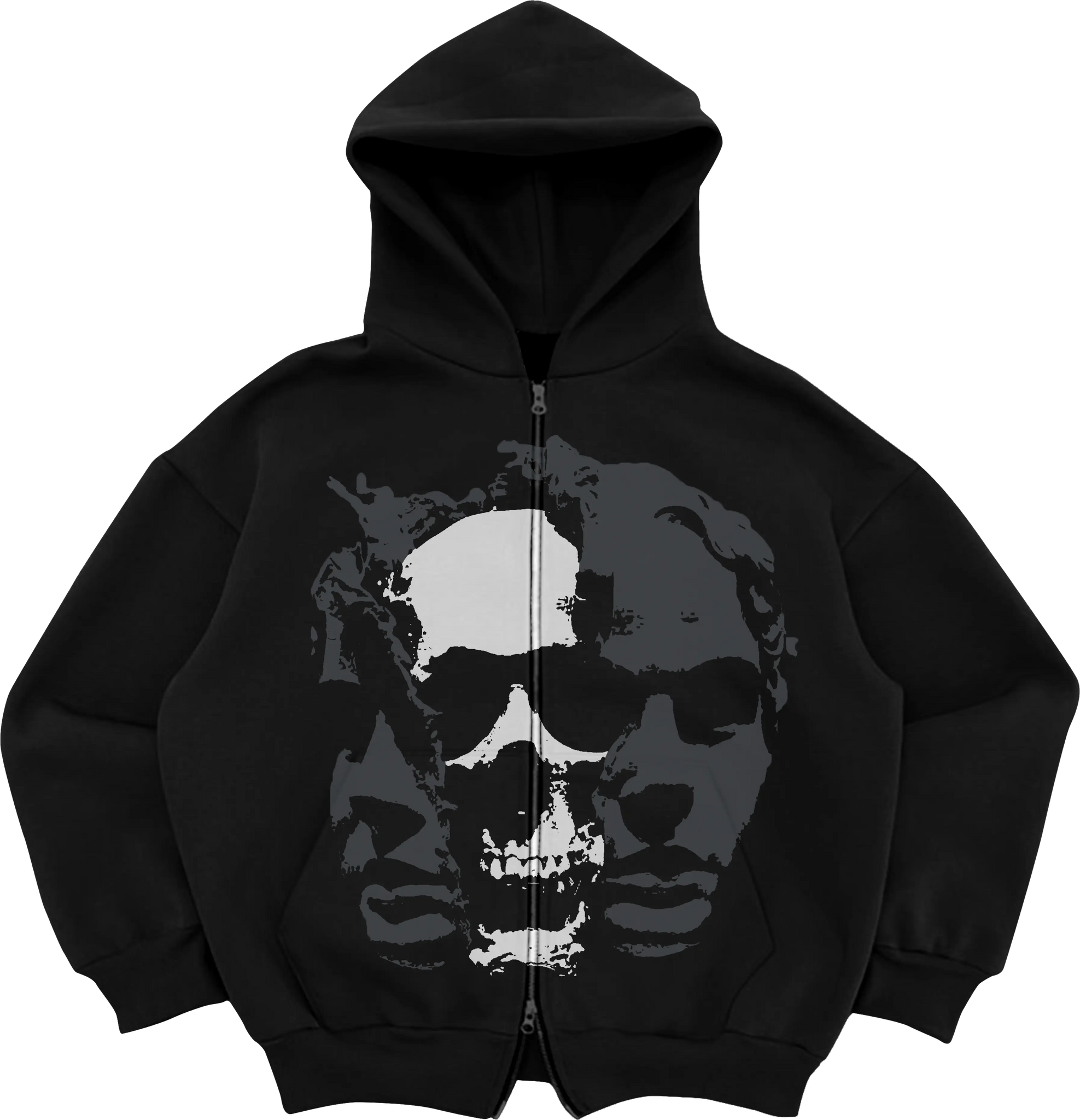 Faceless Skull Premium Zip Up