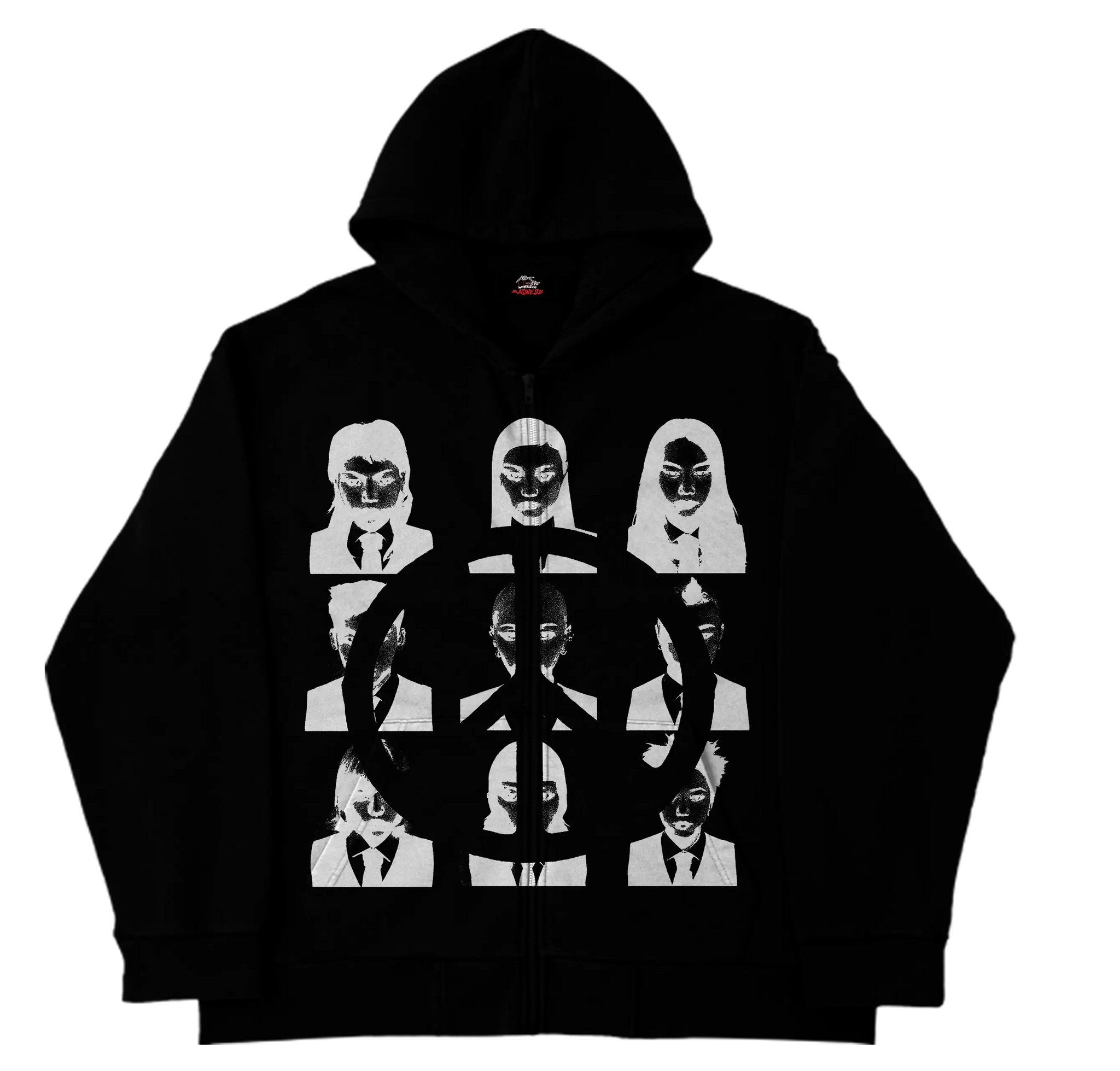 Faces Zip Up