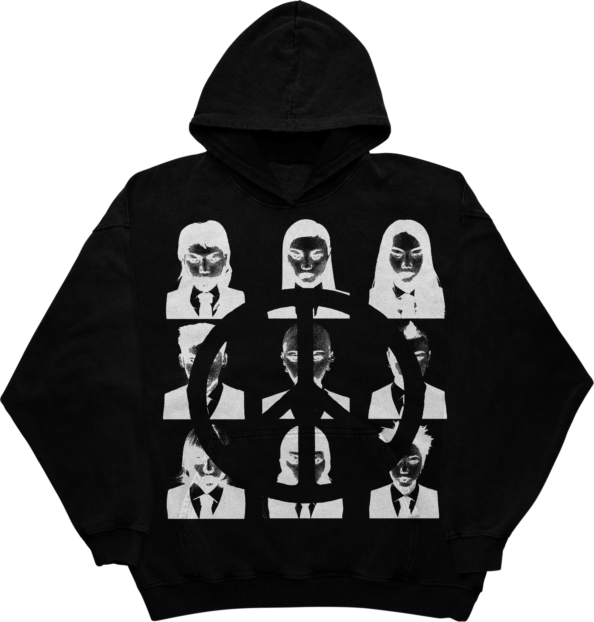 Faces hoodie