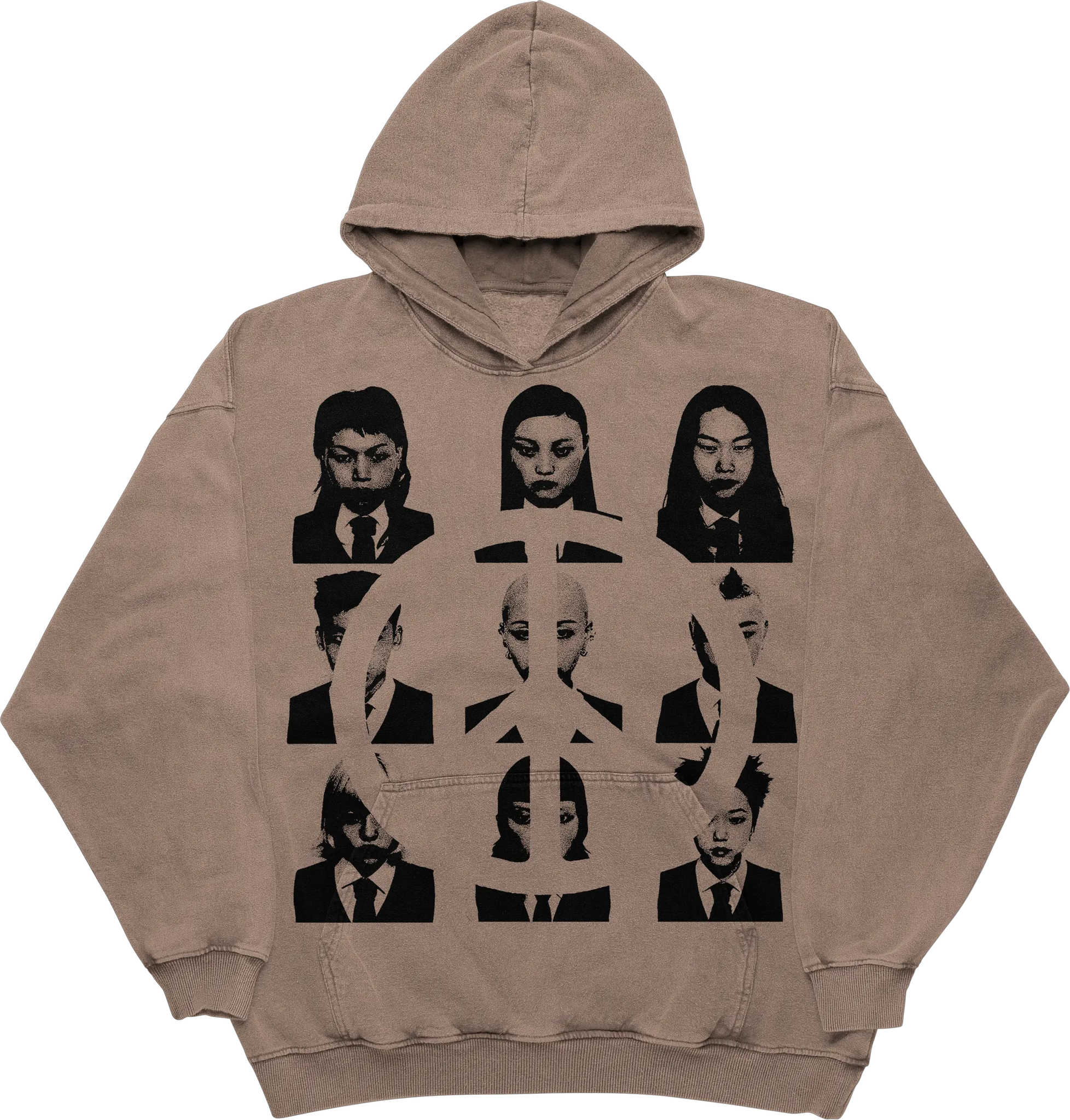 Faces hoodie