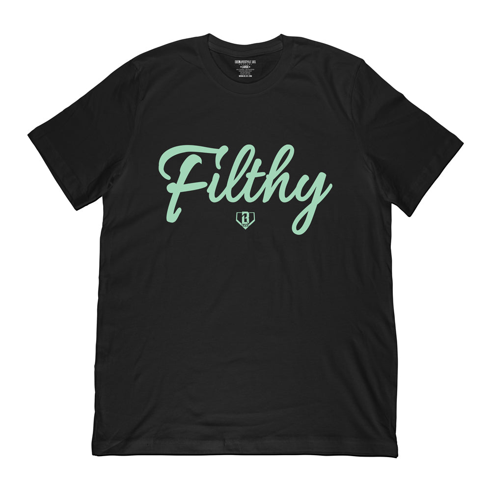 Filthy Tee - Black/Mint