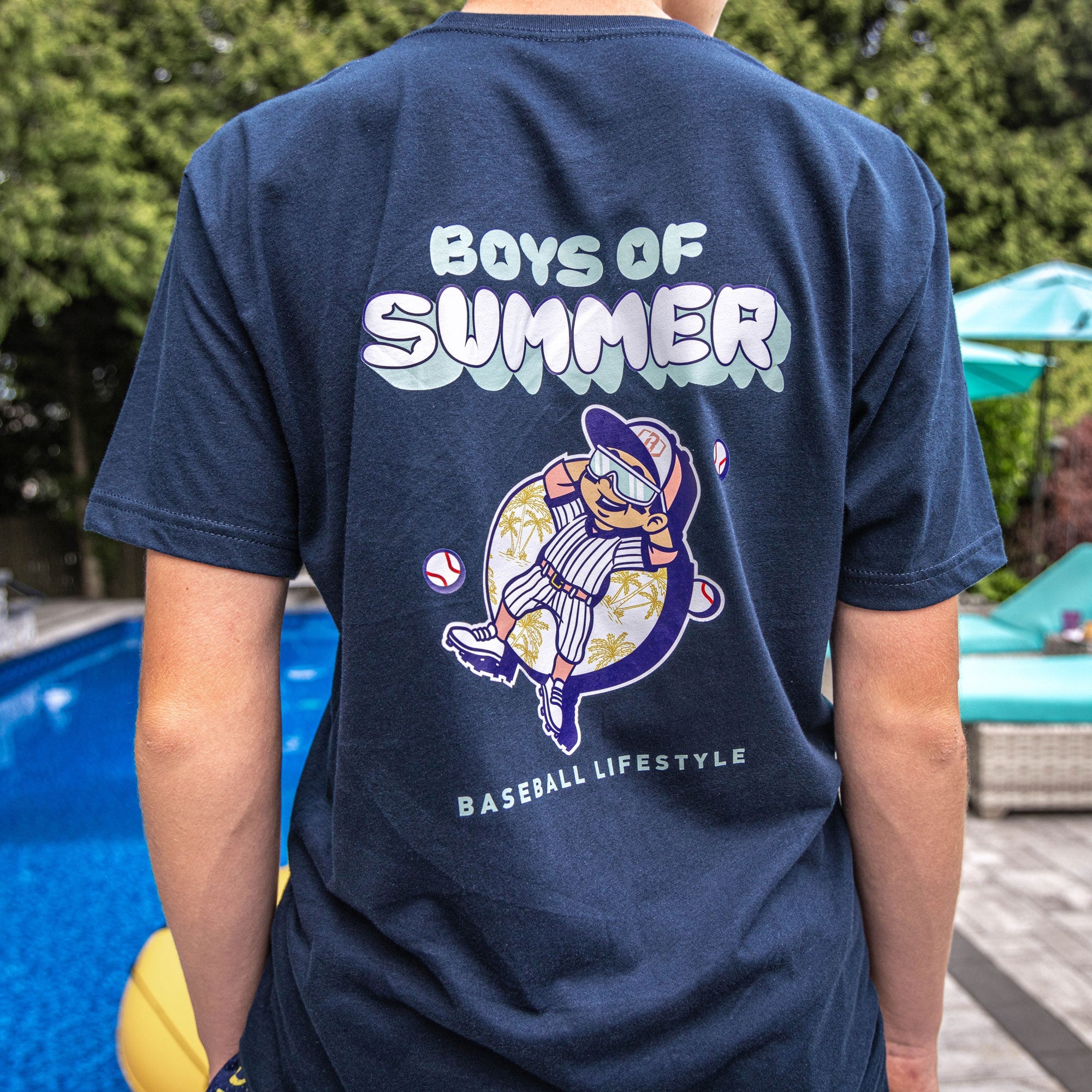 Boys of Summer Floaty Tee - Blue