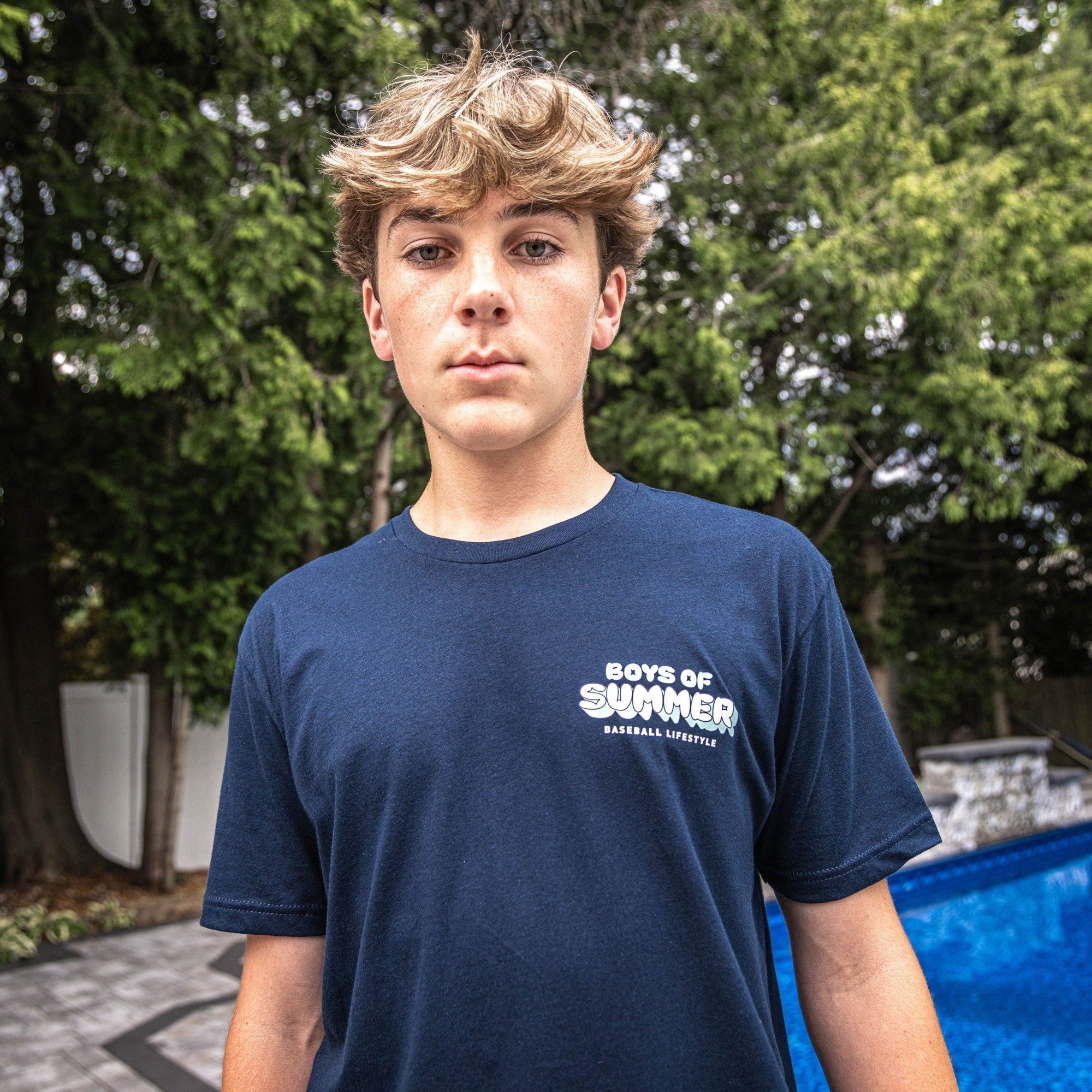 Boys of Summer Floaty Youth Tee - Blue