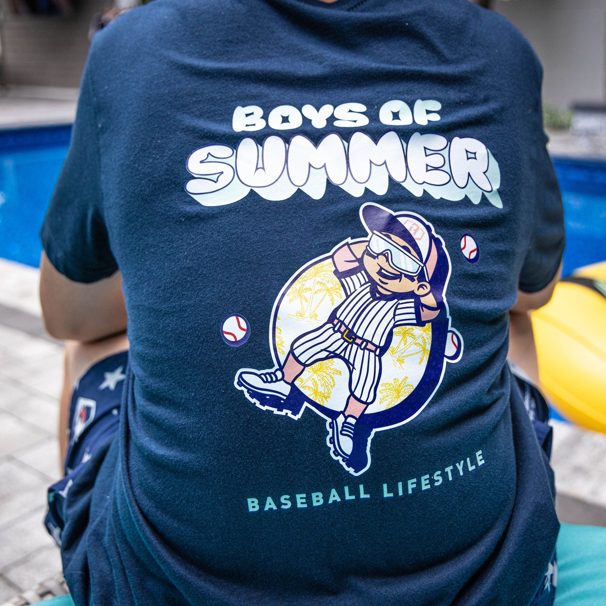 Boys of Summer Floaty Youth Tee - Blue