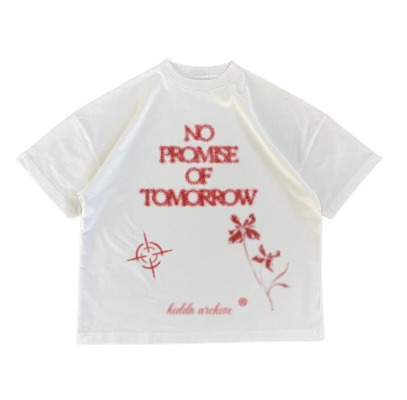 “No promise” Thermal Graphic Tee