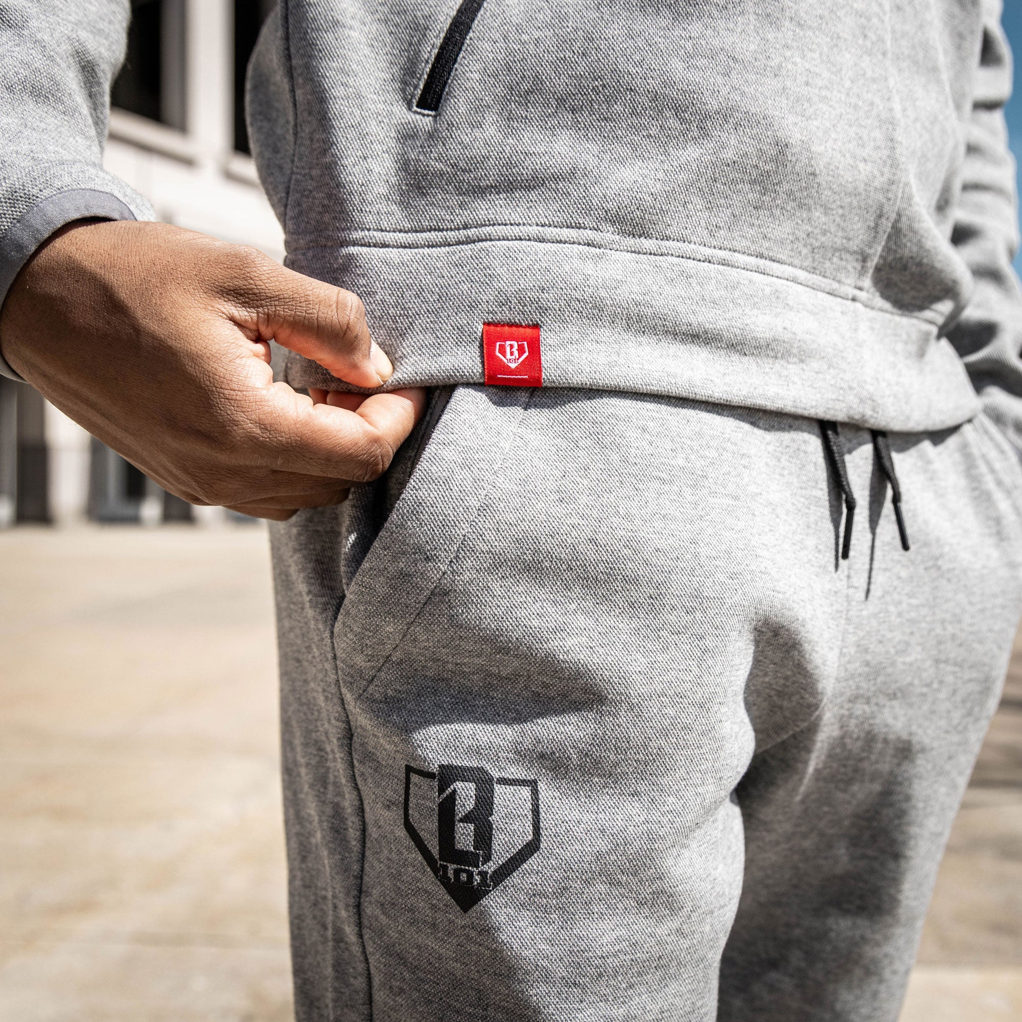 Game Day Joggers - Gray/Black