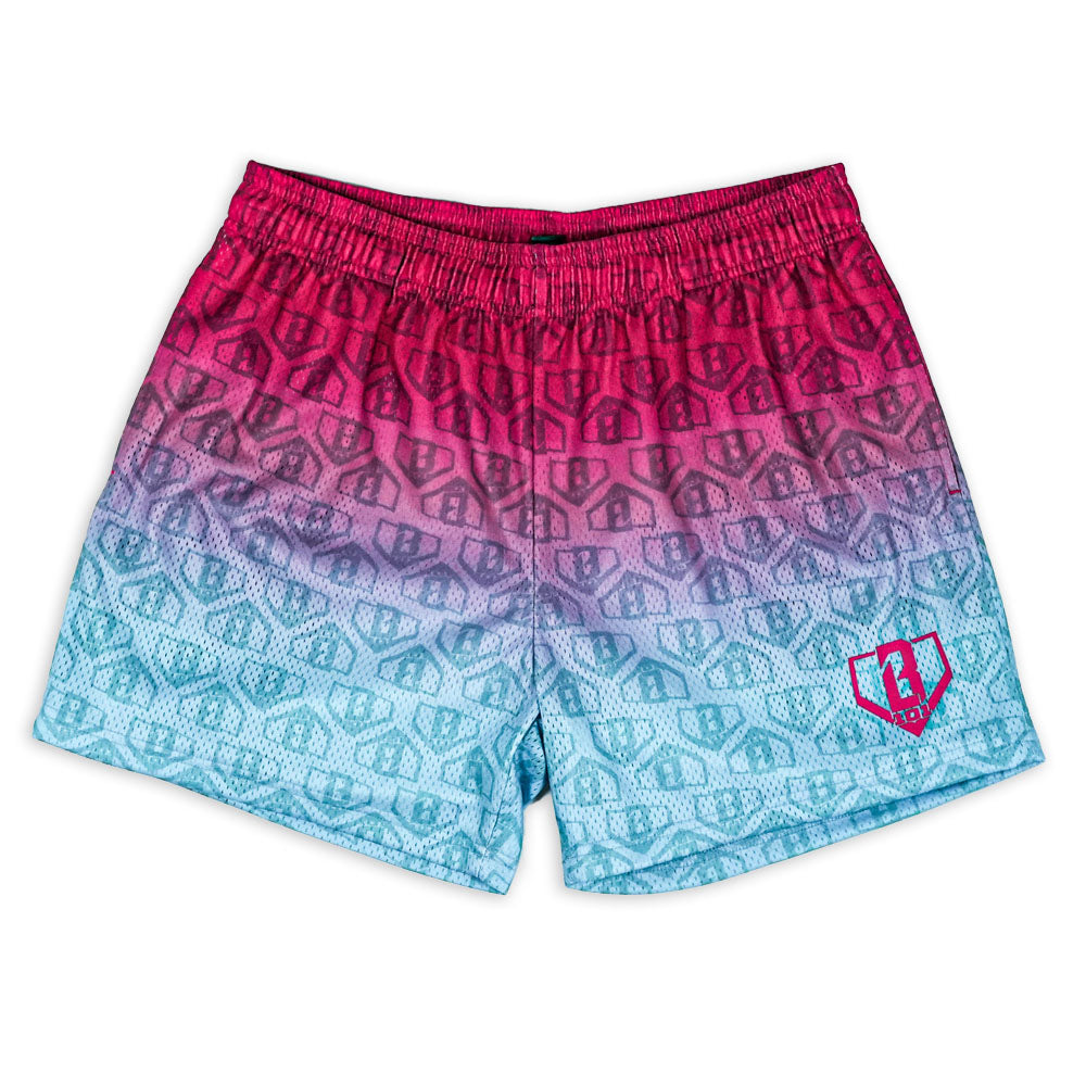 Gradient Youth Shorts - Cotton Candy