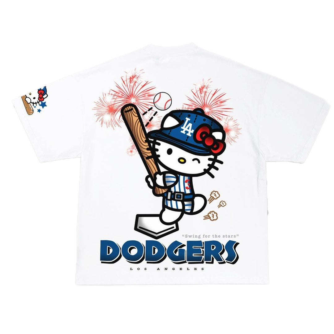 HELLO KITTY DODGERS TEE