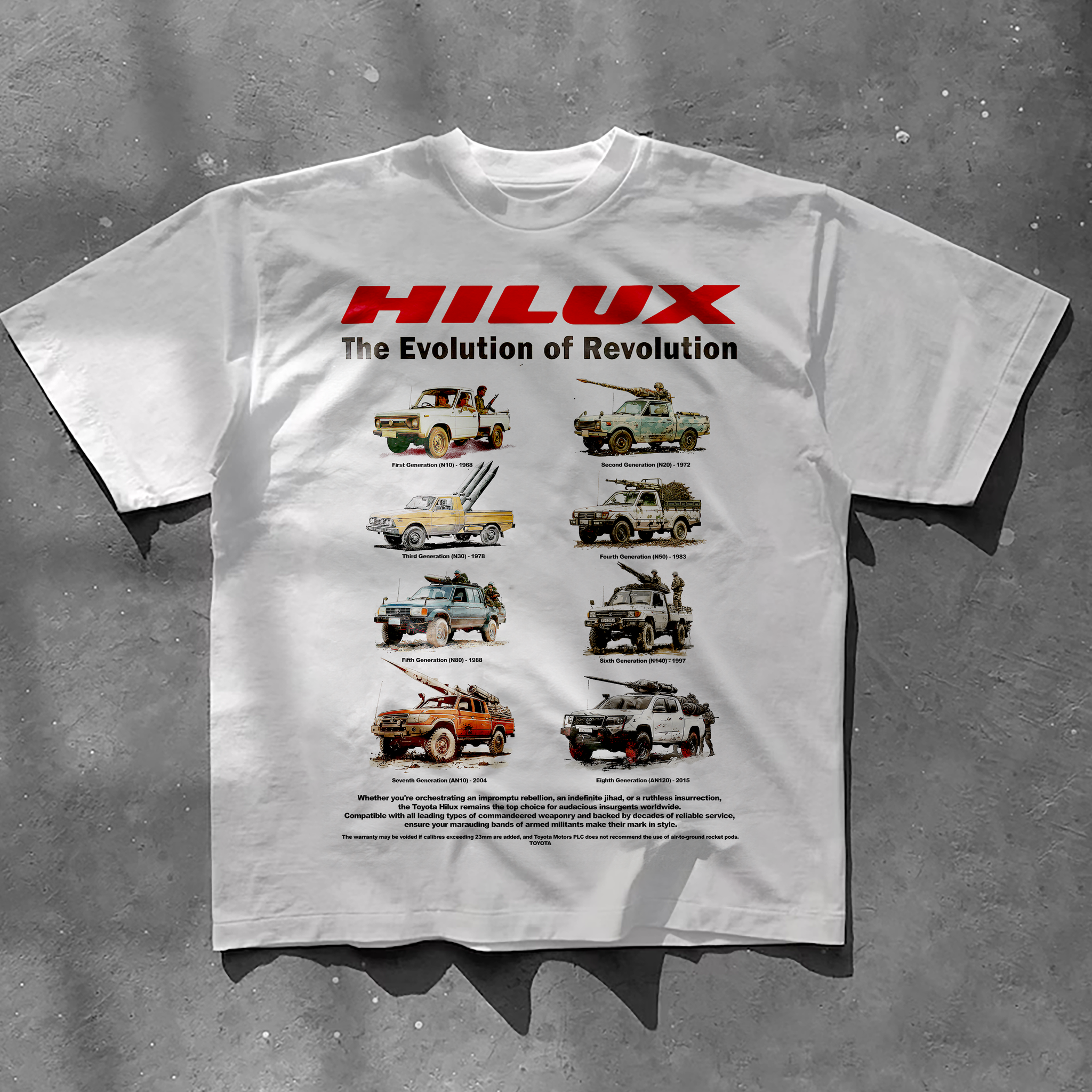 HILVX TECHNICAL HEAVYWEIGHT WHITE T-SHIRT