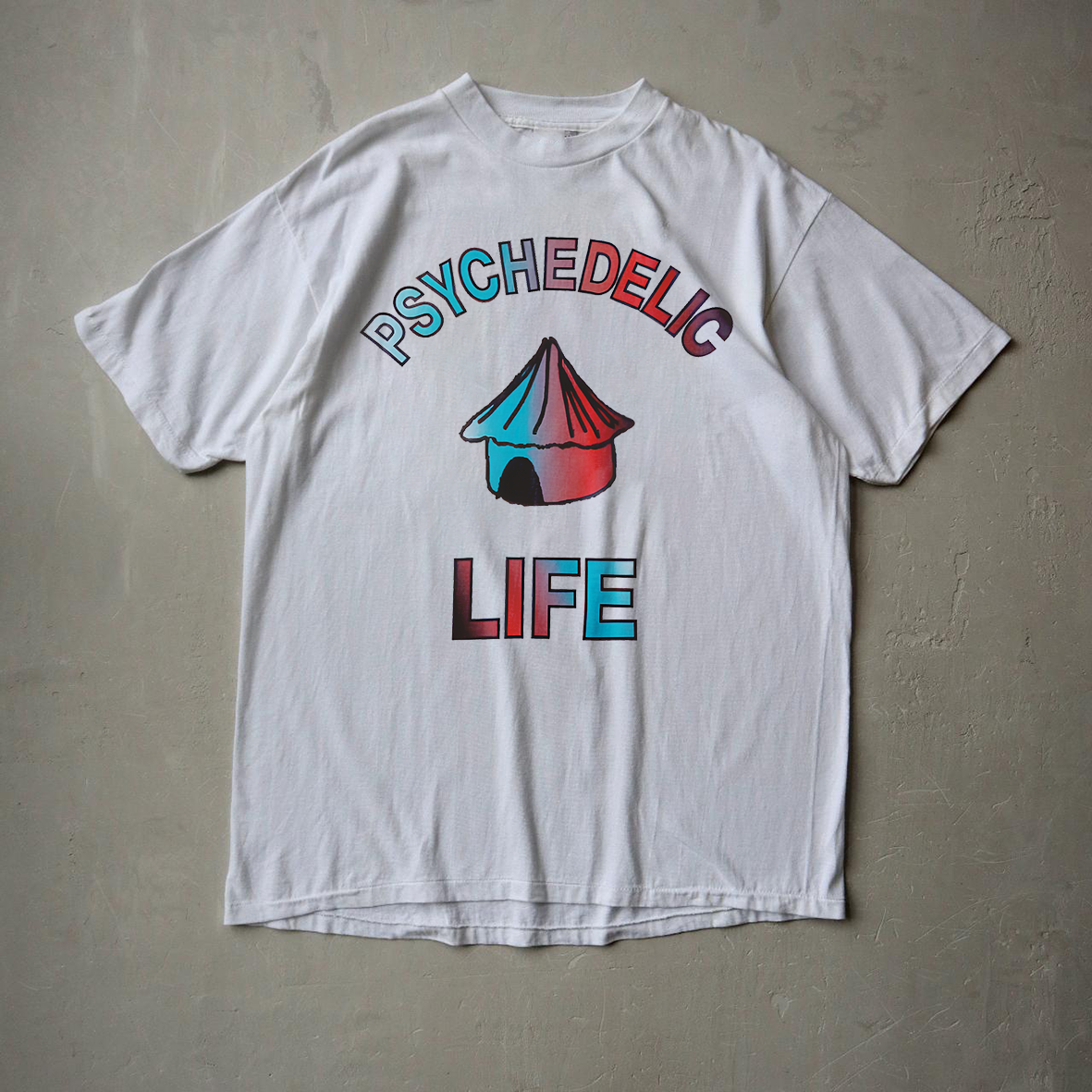 FRANK PHYCHEDELIC LIFE WHITE T-SHIRT